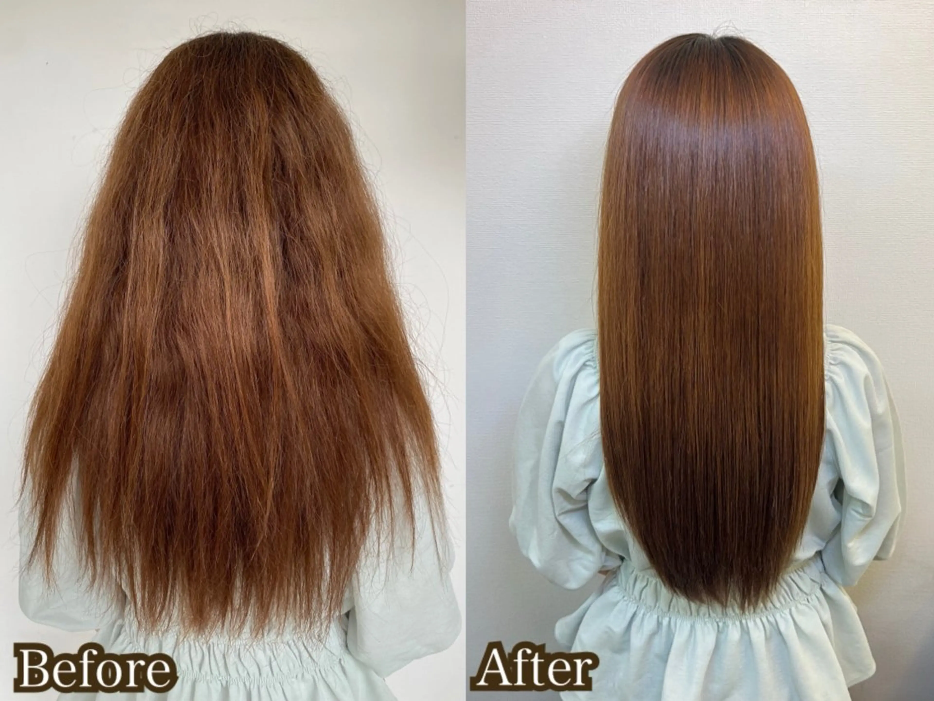 🥰カット ➕ ツヤ髪エステ縮毛矯正の写真