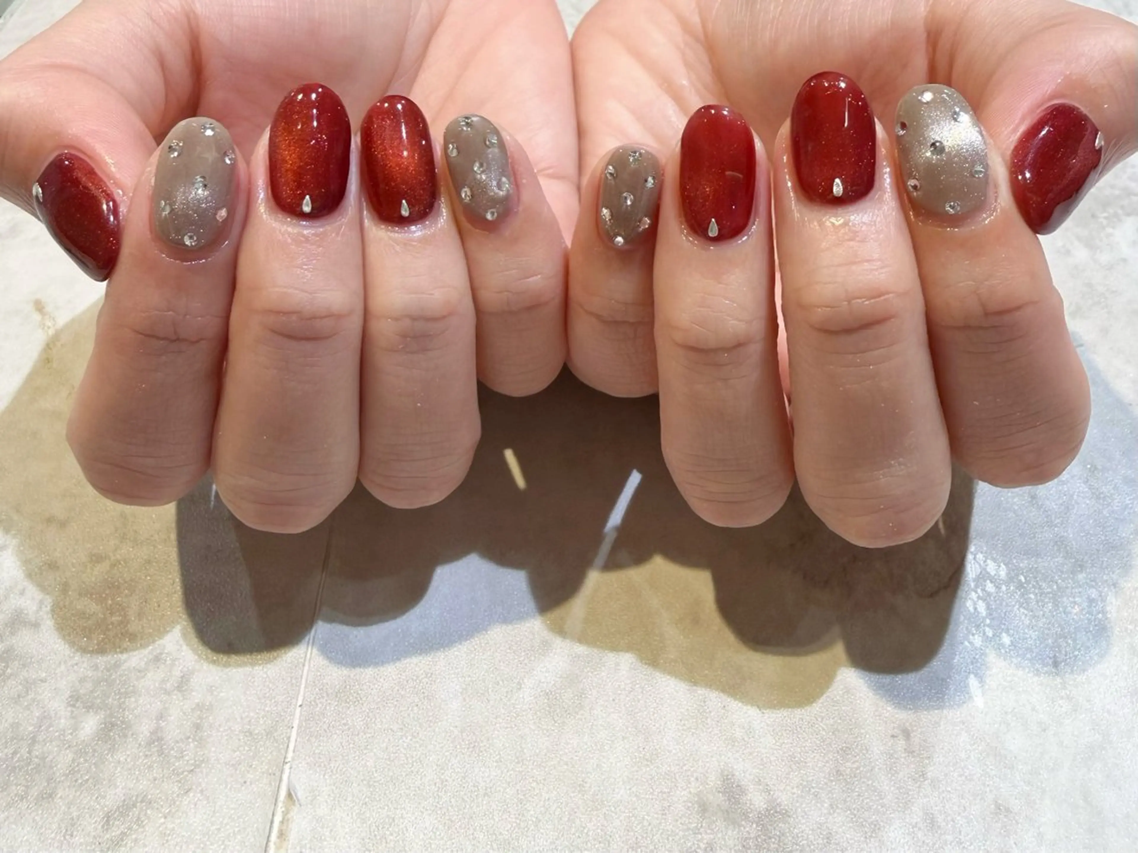 ネイル 舞田 苑香のネイルデザイン