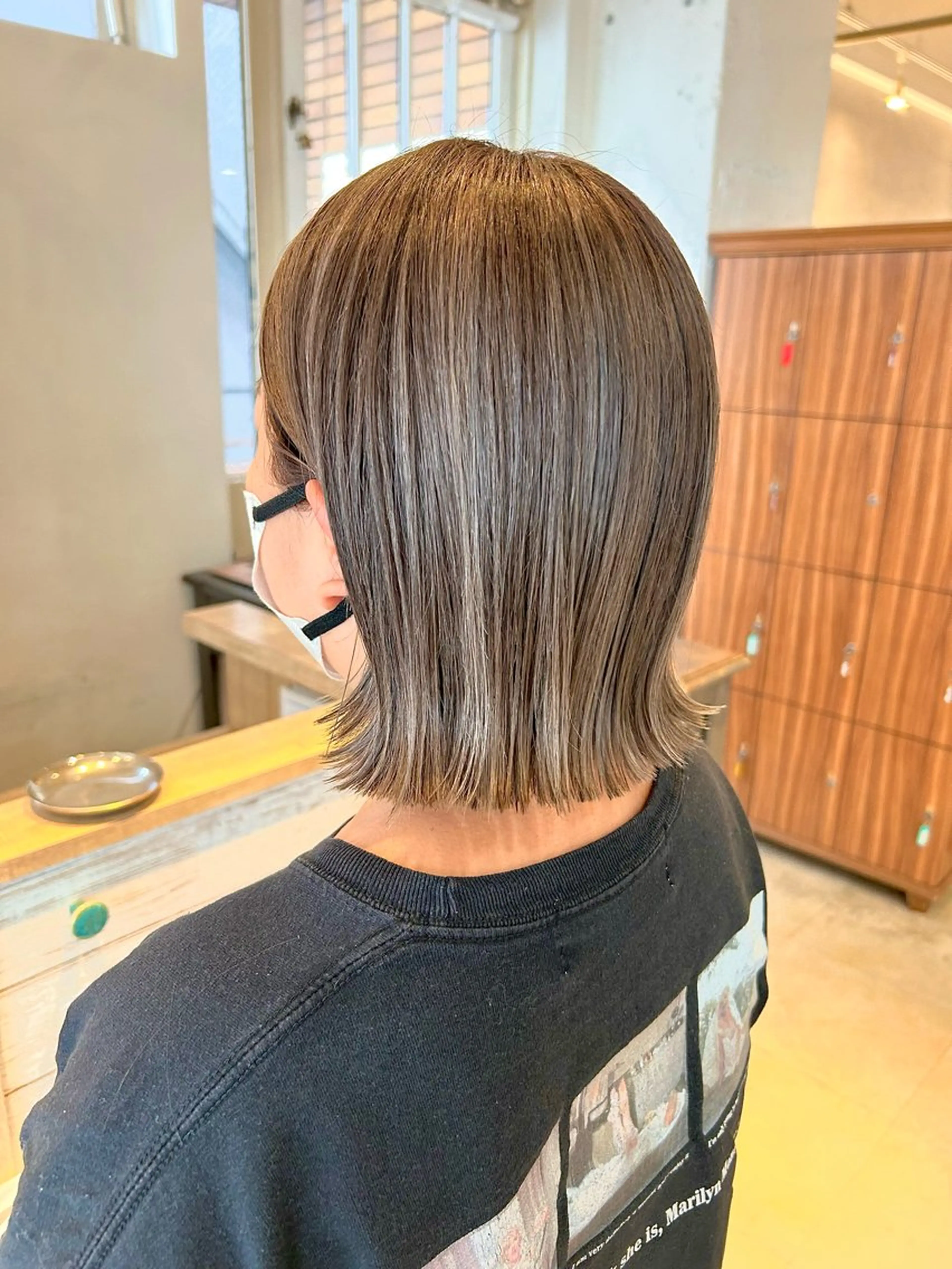 ショート カラー カット ヘアカラー トリートメント LOREN    jiyugaoka所属・山本美月🐻艶カラー ♥️暖色カラーのヘアスタイル