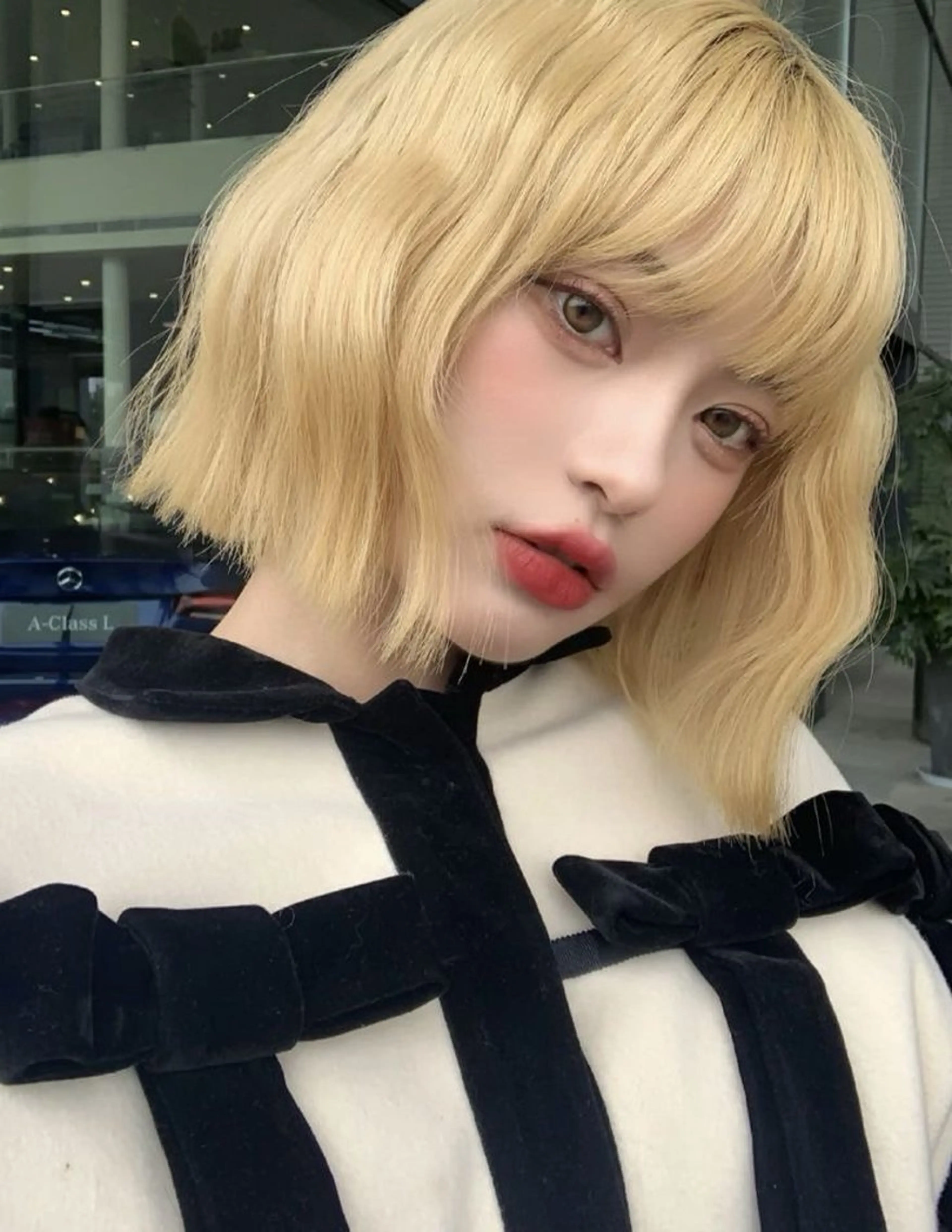 【艶髪🎀꙳.*】似合わせカット＋ブリーチありダブルカラーの写真