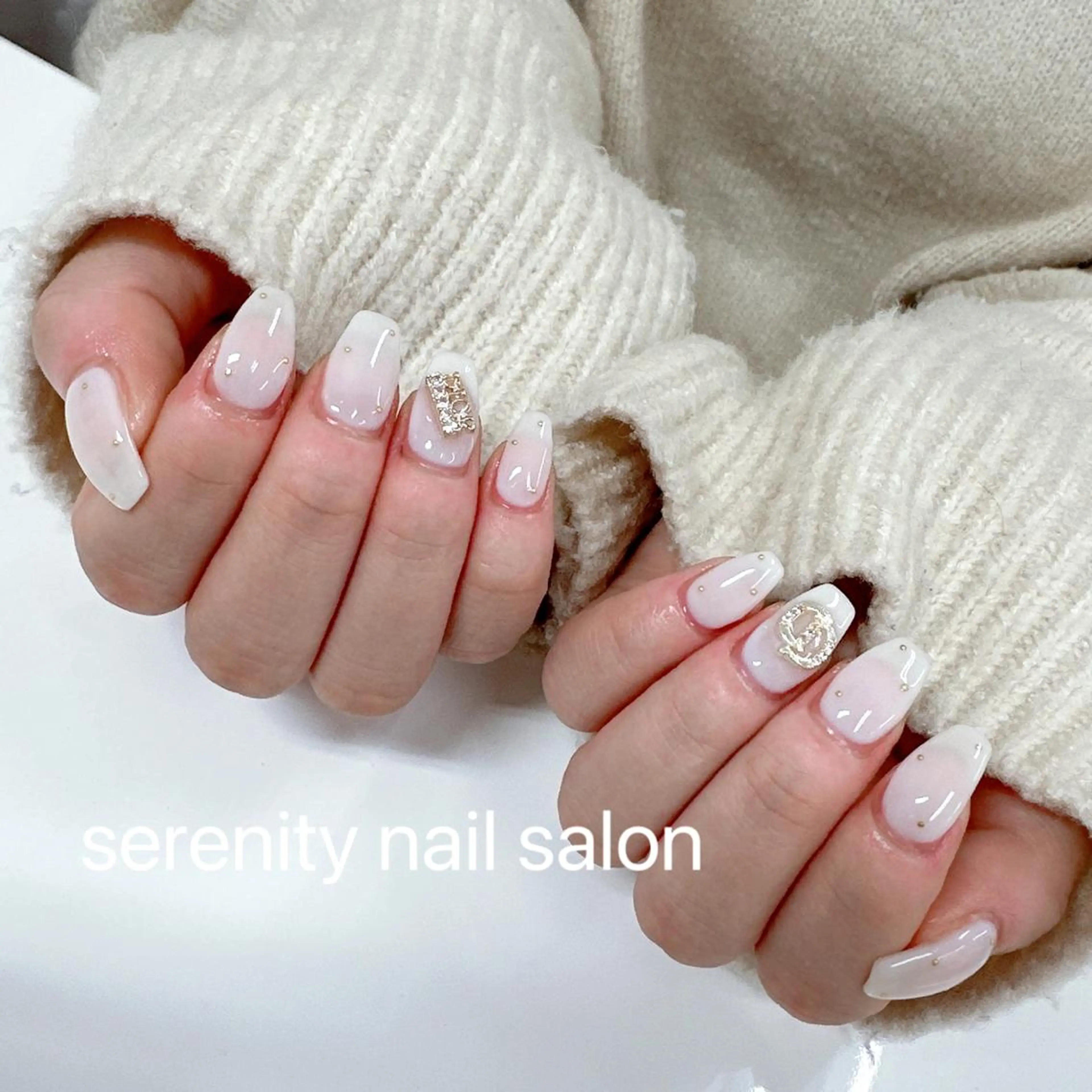 ネイル ハンドネイル ハンドケア ✨Serenity Nail salonのネイルデザイン
