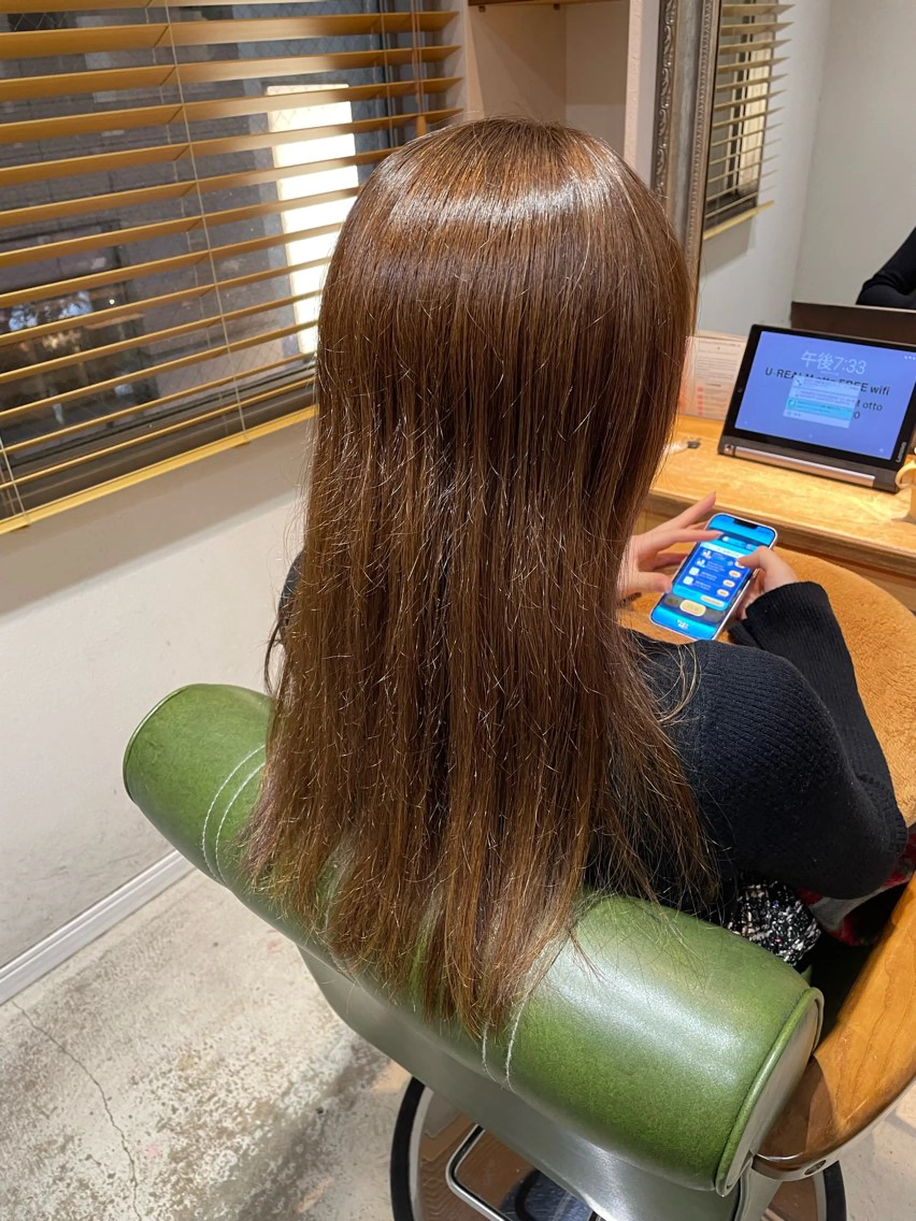 ロング 縮毛矯正支持率👑 No.1 SORAのヘアスタイル