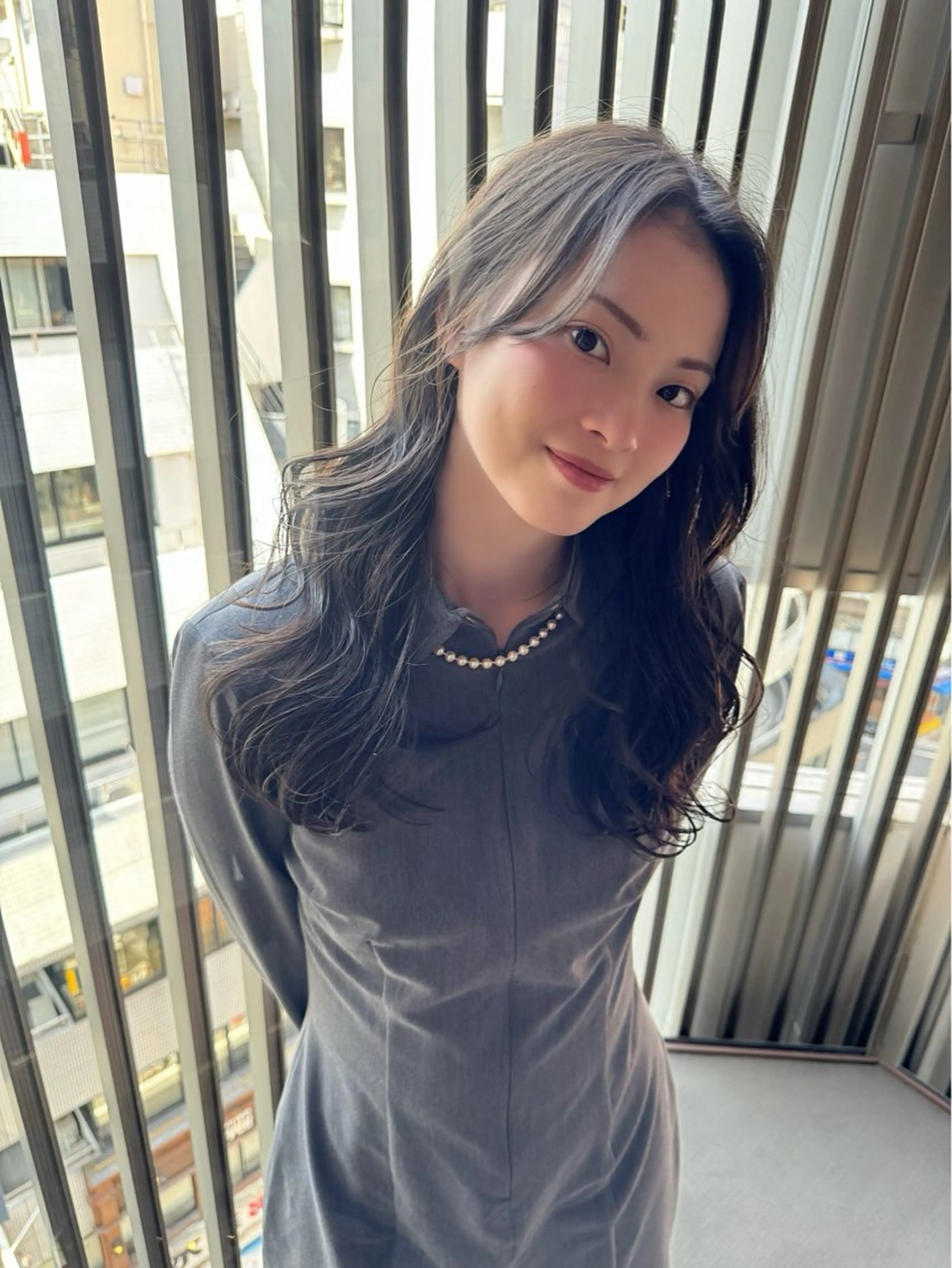 ロング 平 一裕のヘアスタイル