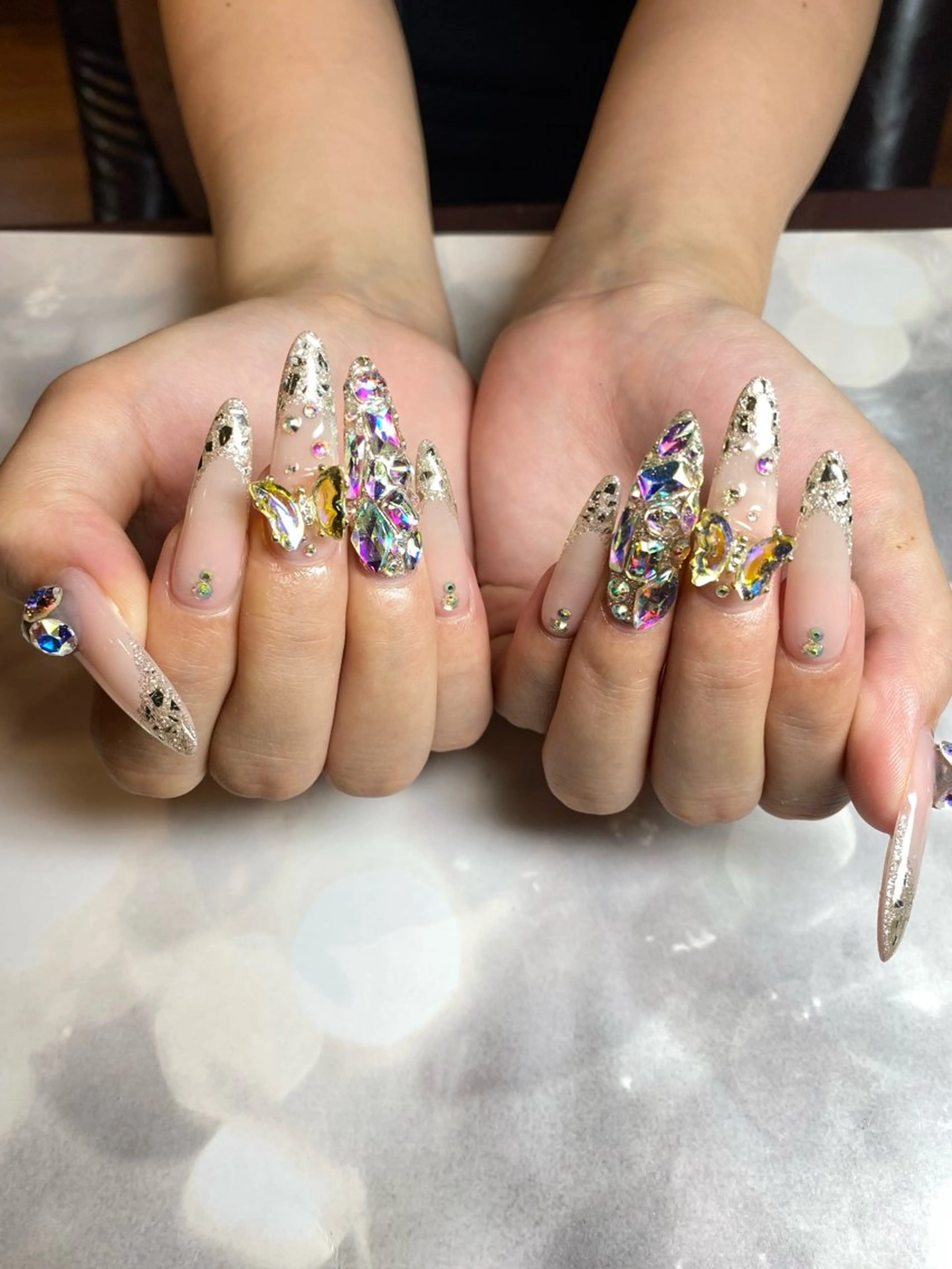 ネイル ハンドネイル 優花joieange 心斎橋店のネイルデザイン