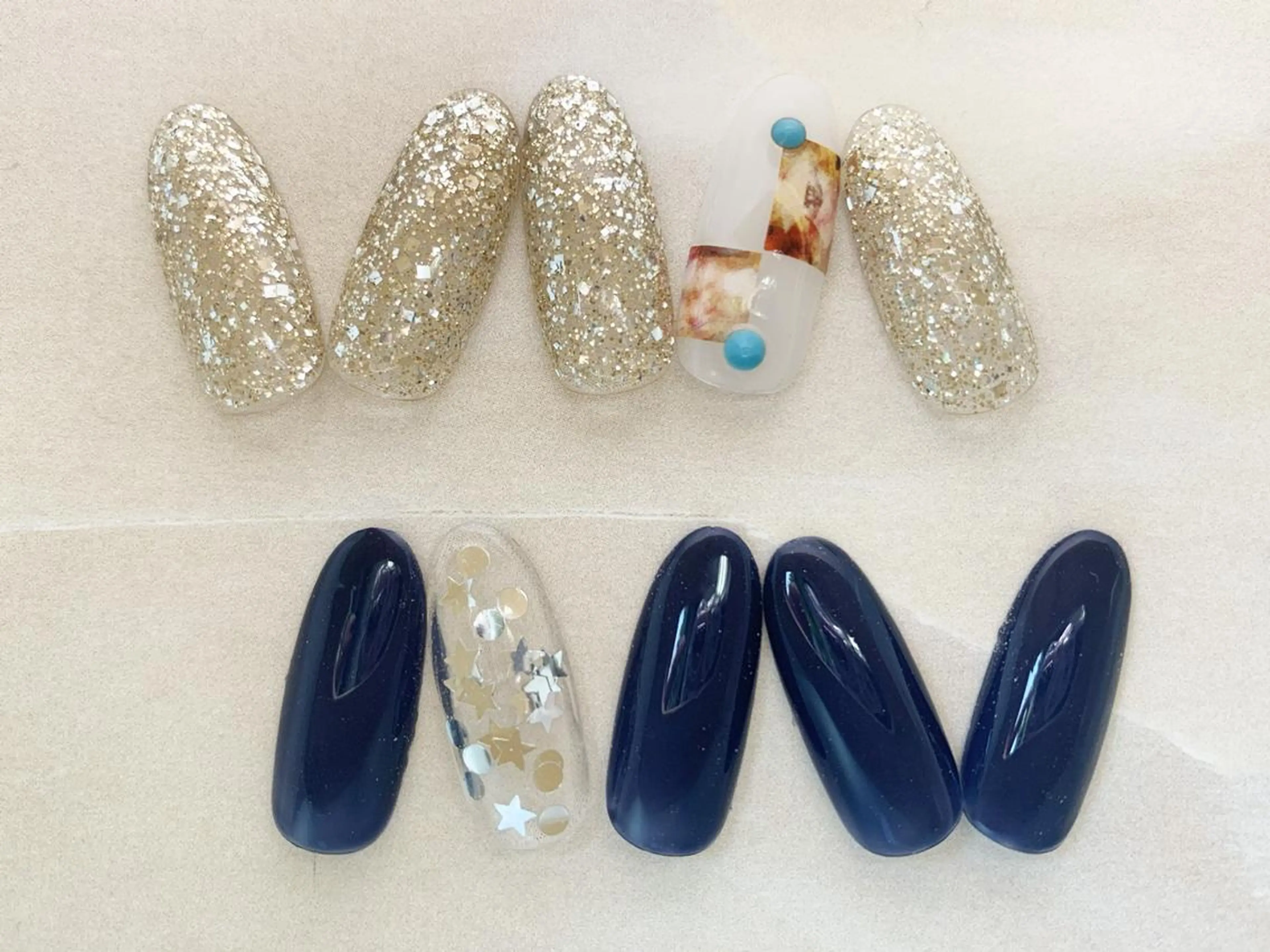 ネイル orbe 永山のネイルデザイン