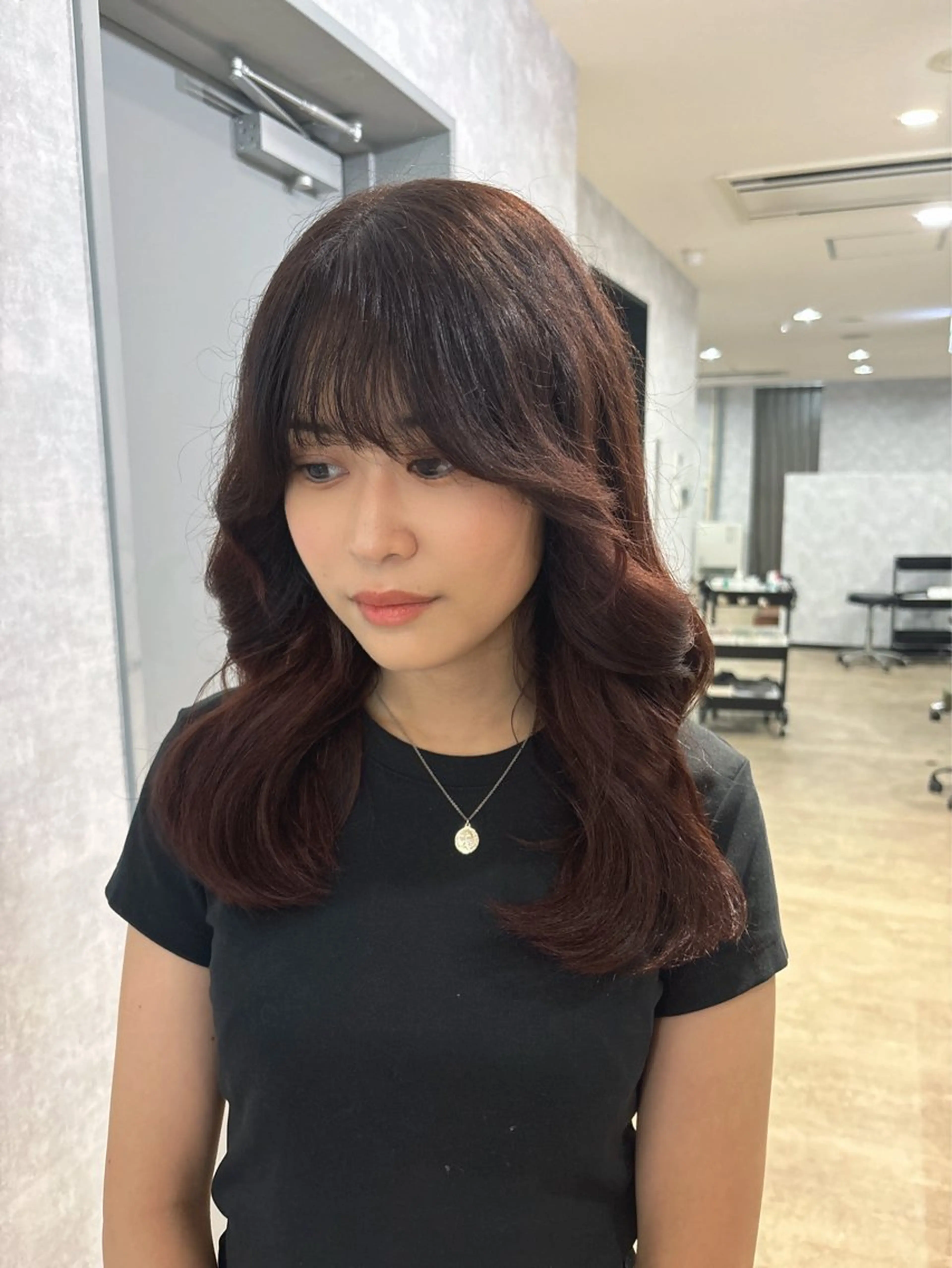 カラー La fith hair ray 札幌店所属・顔まわり/W カラー/リョウのヘアスタイル