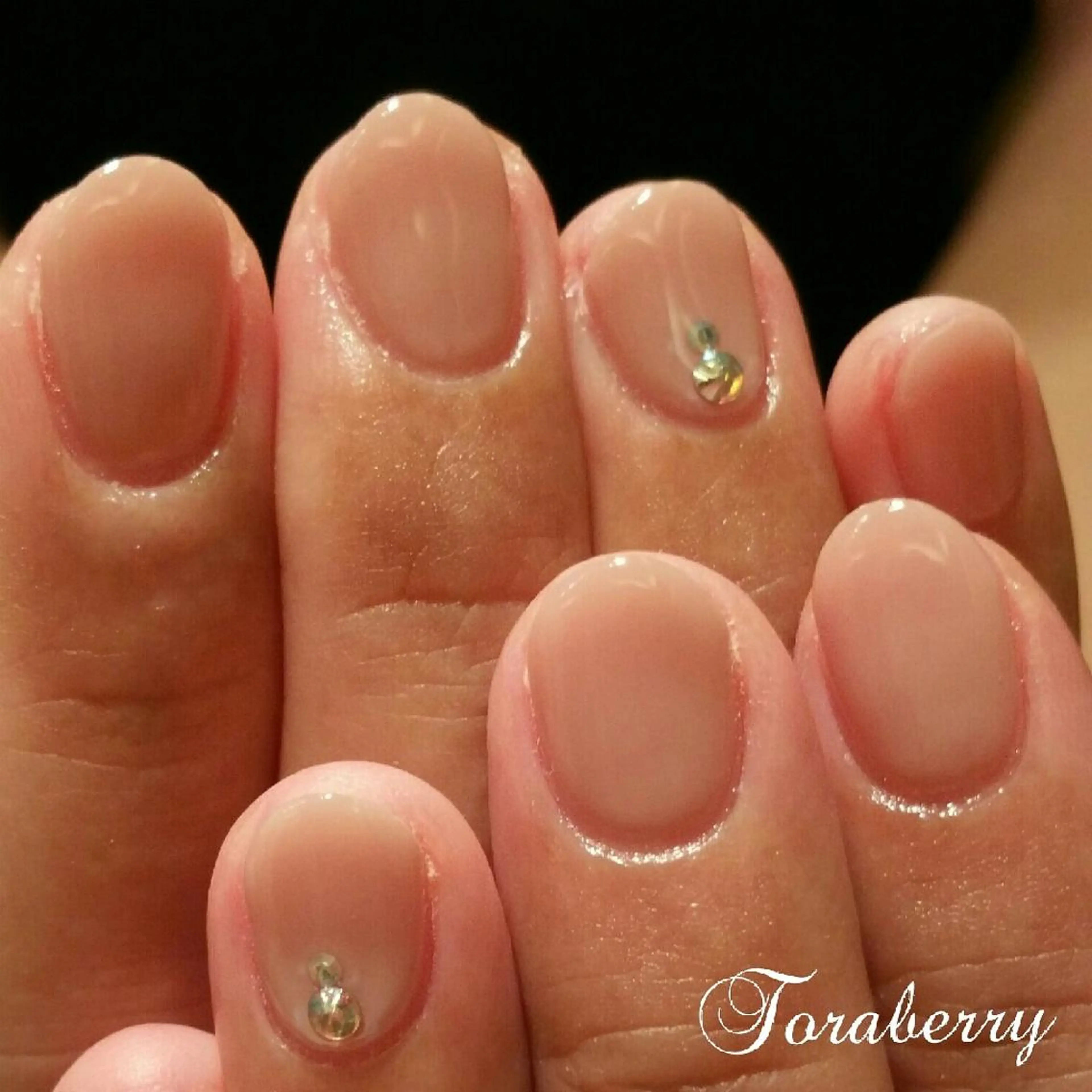 ネイル シンプルネイル ハンドネイル ネイリスト なつみのネイルデザイン