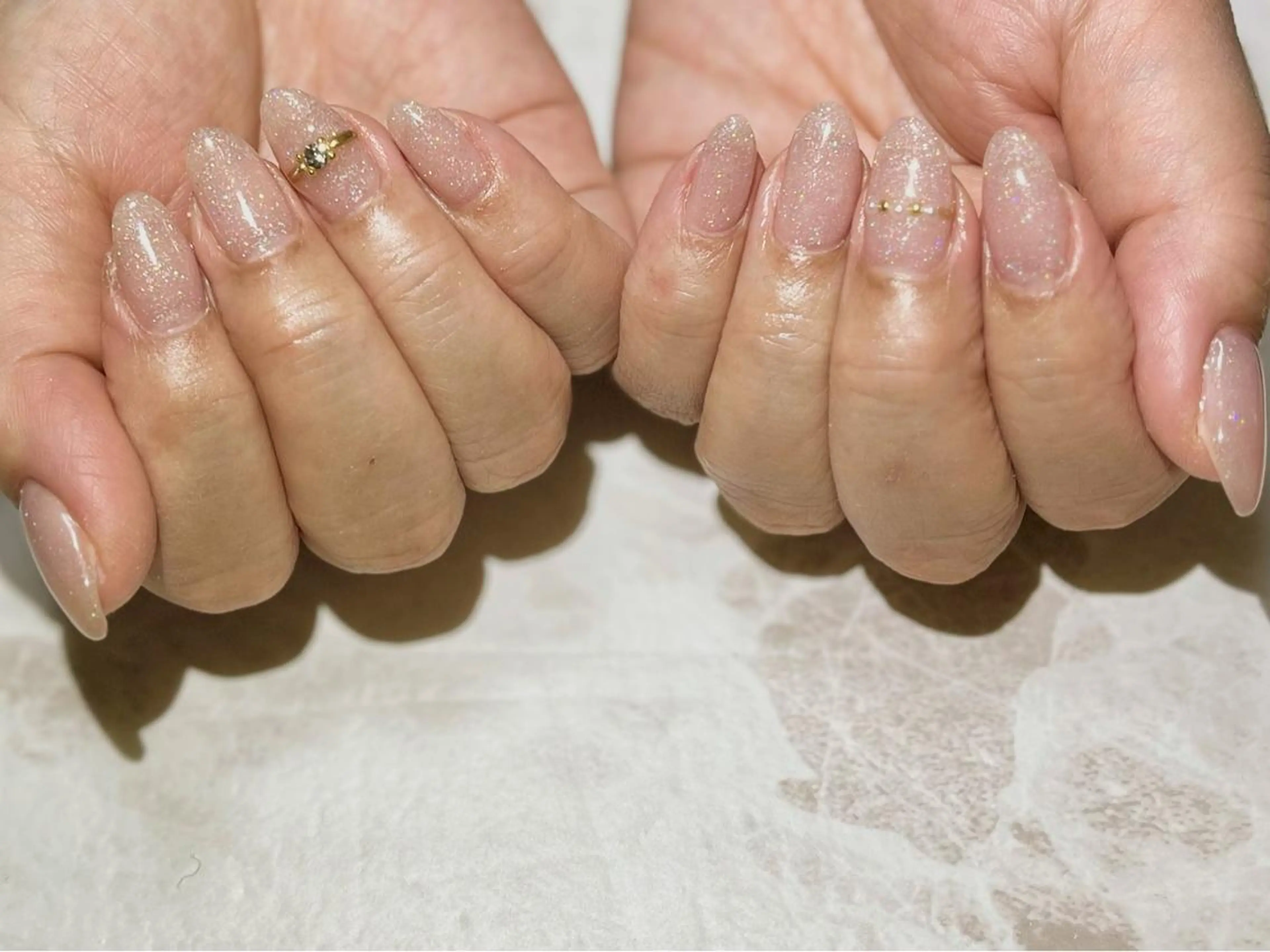 ネイル フットネイル ニュアンスネイル シンプルネイル 春ネイル 夏ネイル ハンドネイル ネイル フフラ所属・nail fufla ♡yamane♡のネイルデザイン