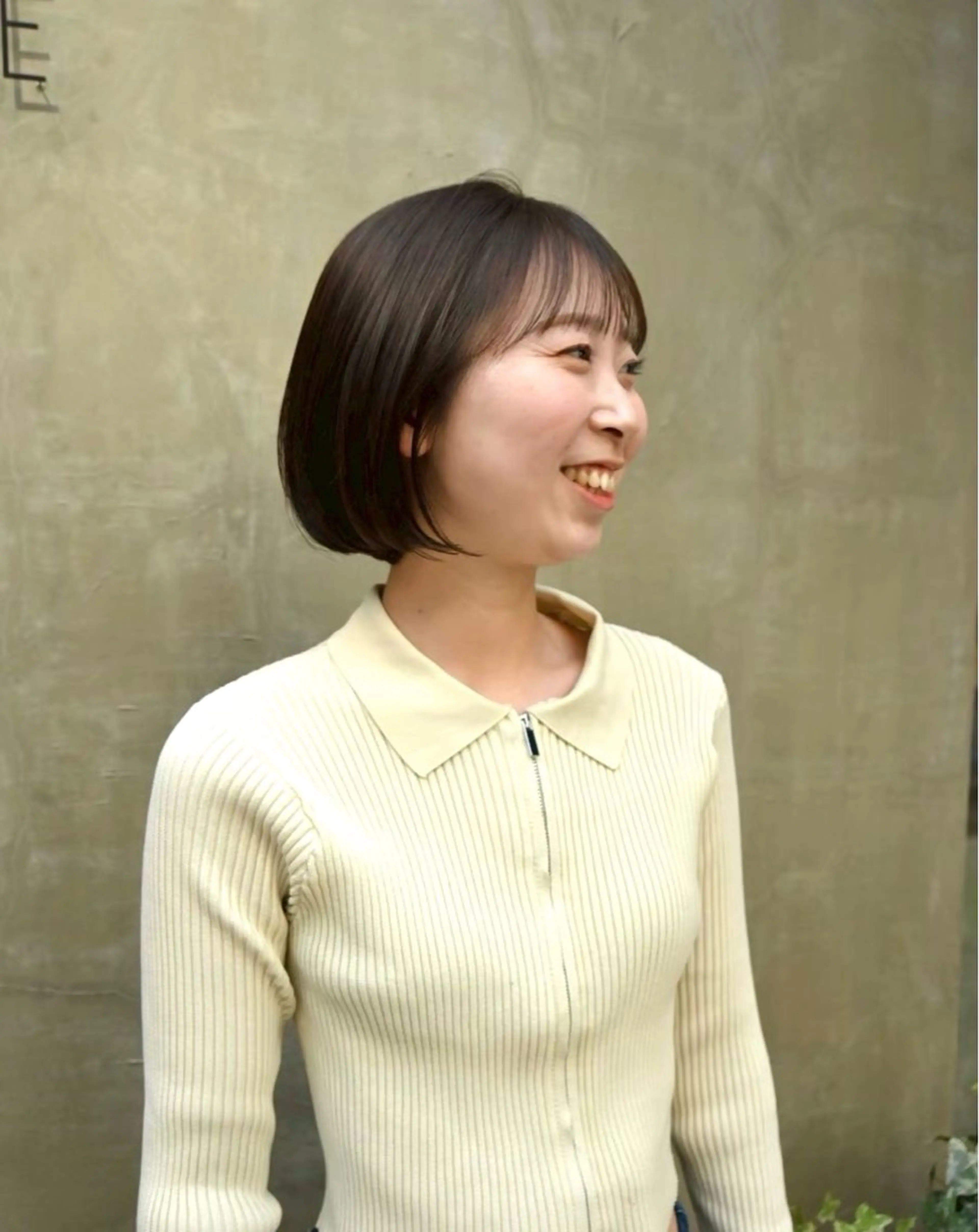 ショート カット VISAGE ba.sk 金子詩帆のヘアスタイル