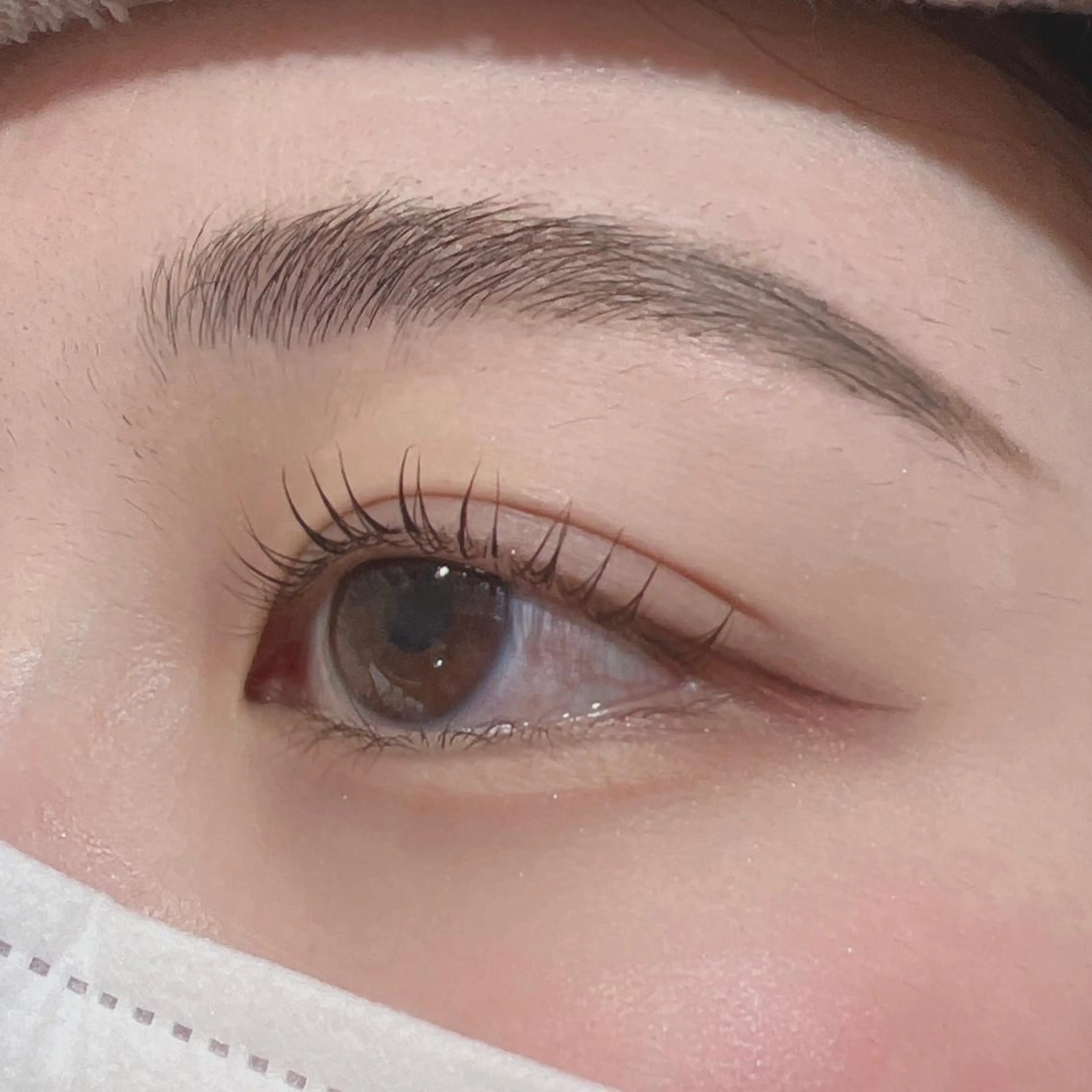 今大人気✨🤎美眉デザイン&まつげパーマ🤎❕❕¥7,700→¥6,050❕❕理想の眉、目元に近づけます😌💐✨の写真