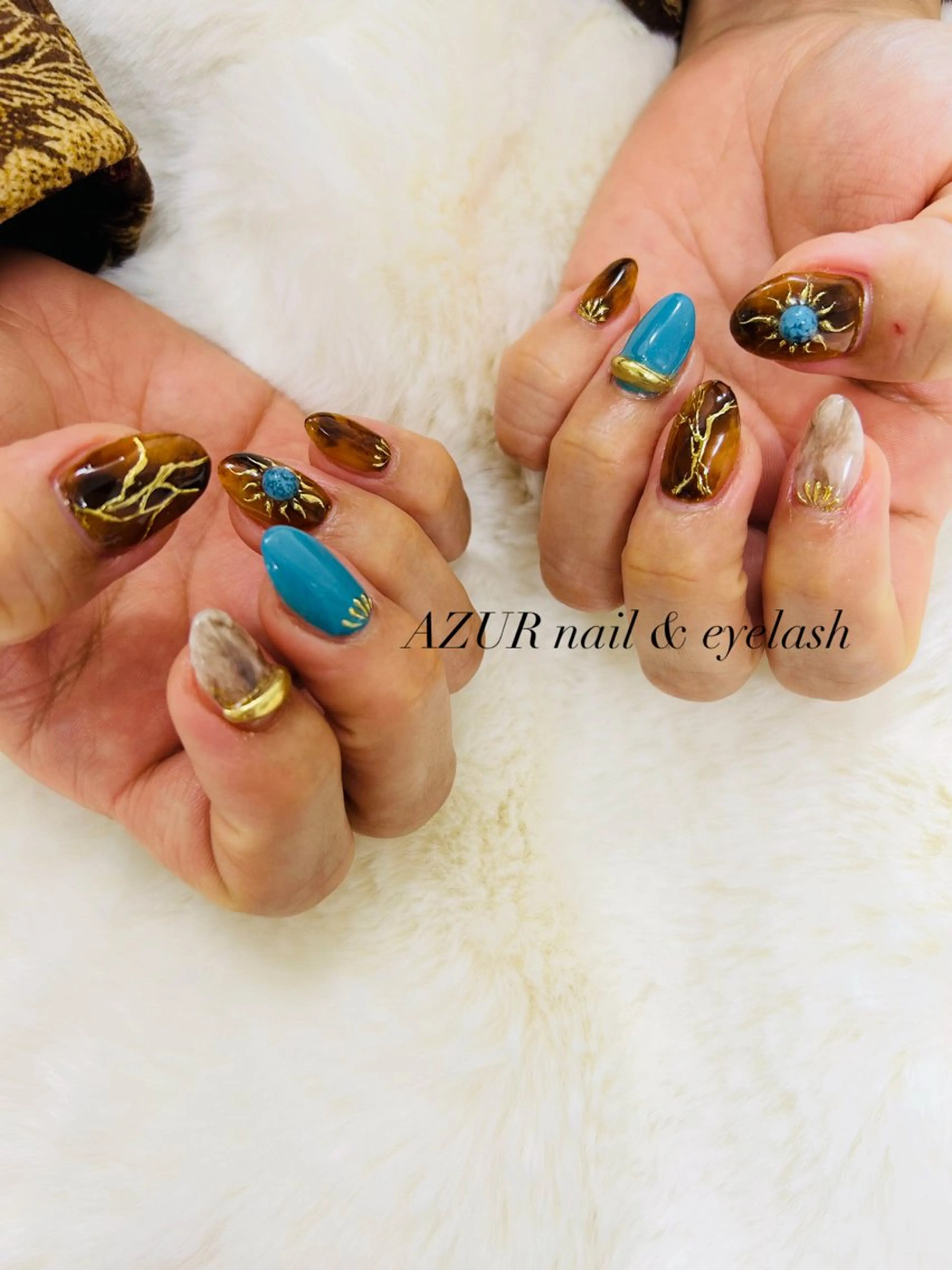 ネイル AZUR N&eyelashのネイルデザイン