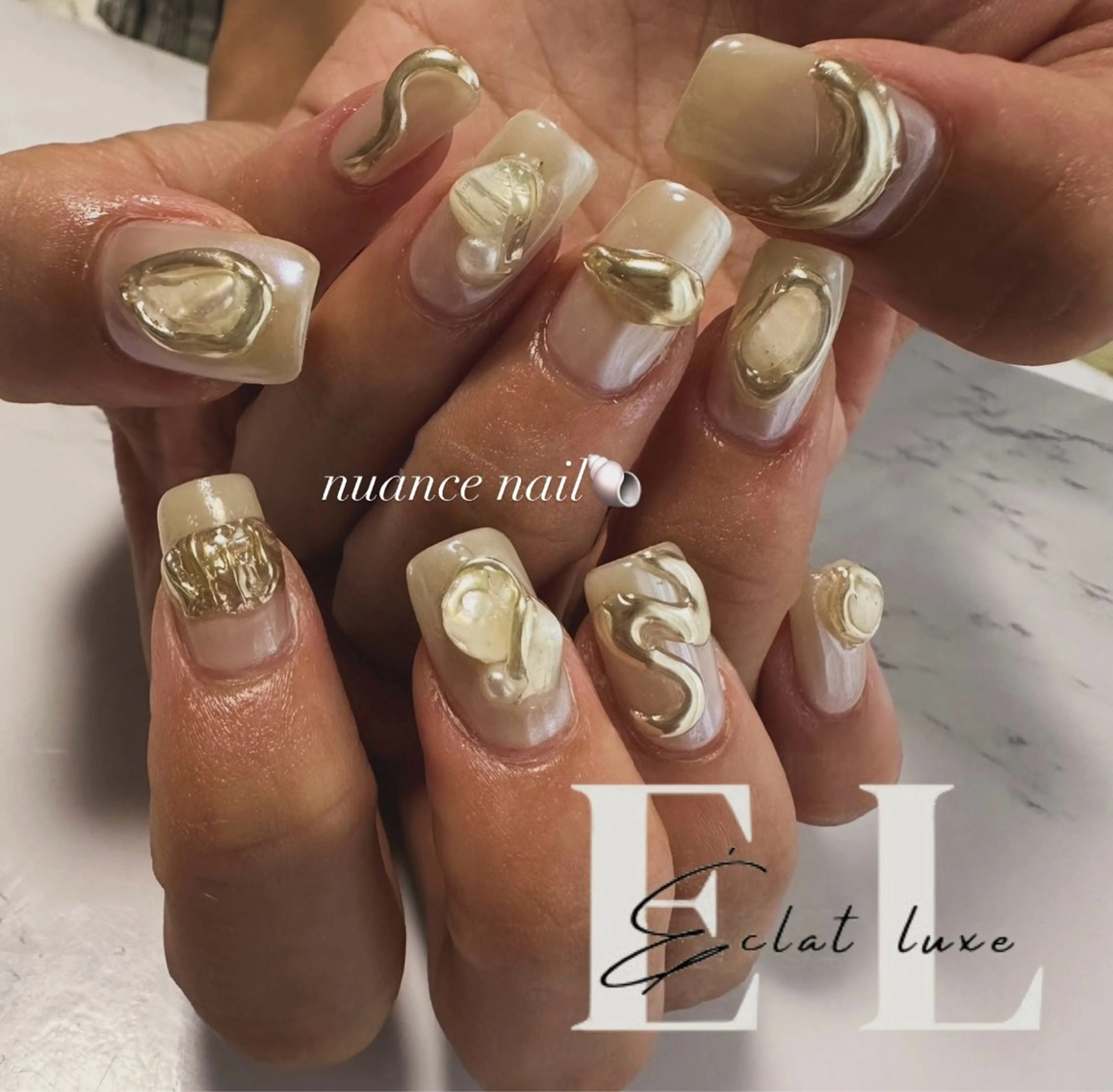 ネイル 倉石 百恵のネイルデザイン