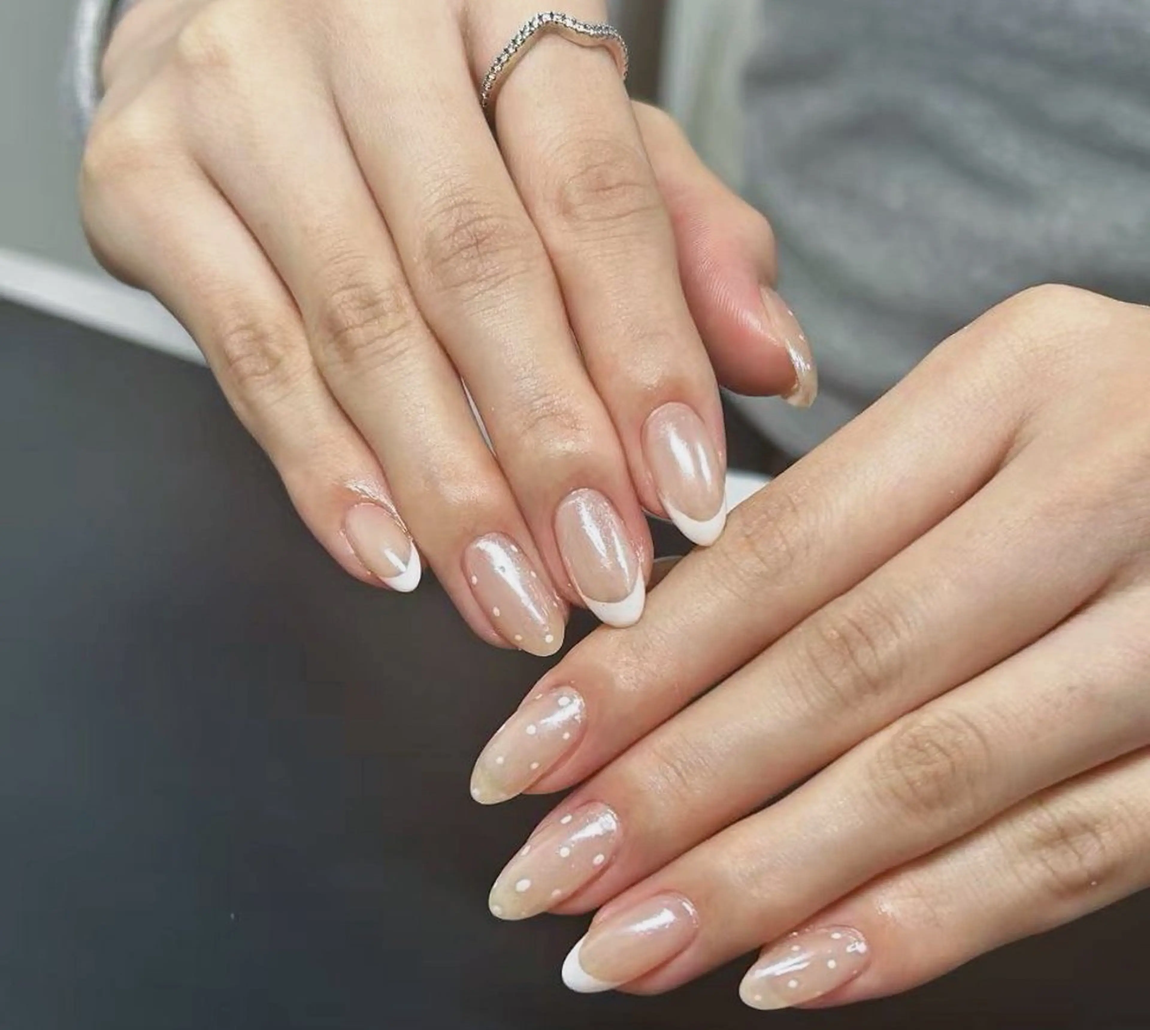 ネイル スカルプネイル シンプルネイル Lunailsalon所属・Lu nailsalonのネイルデザイン