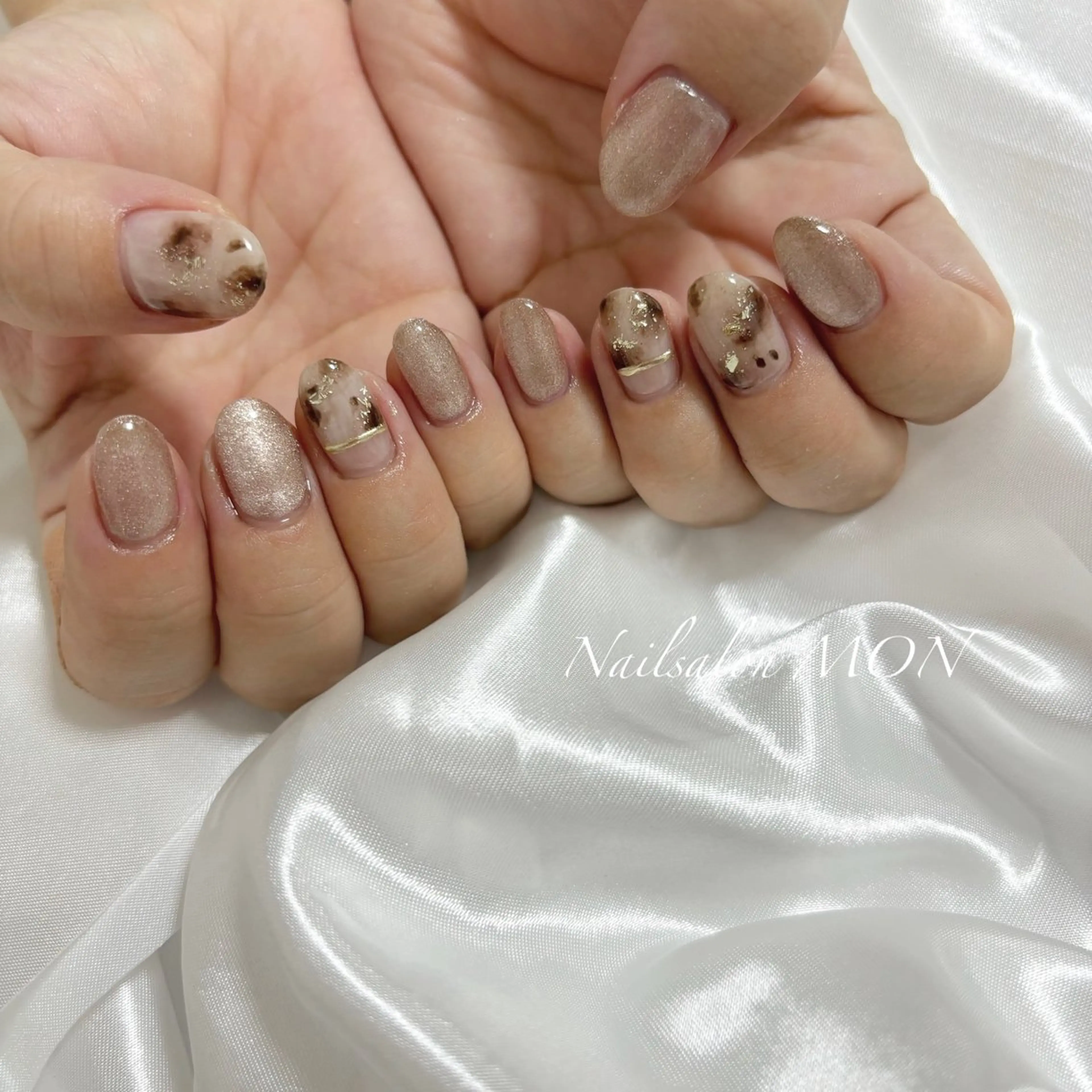 ネイル ハンドネイル Nailsalon MONのネイルデザイン
