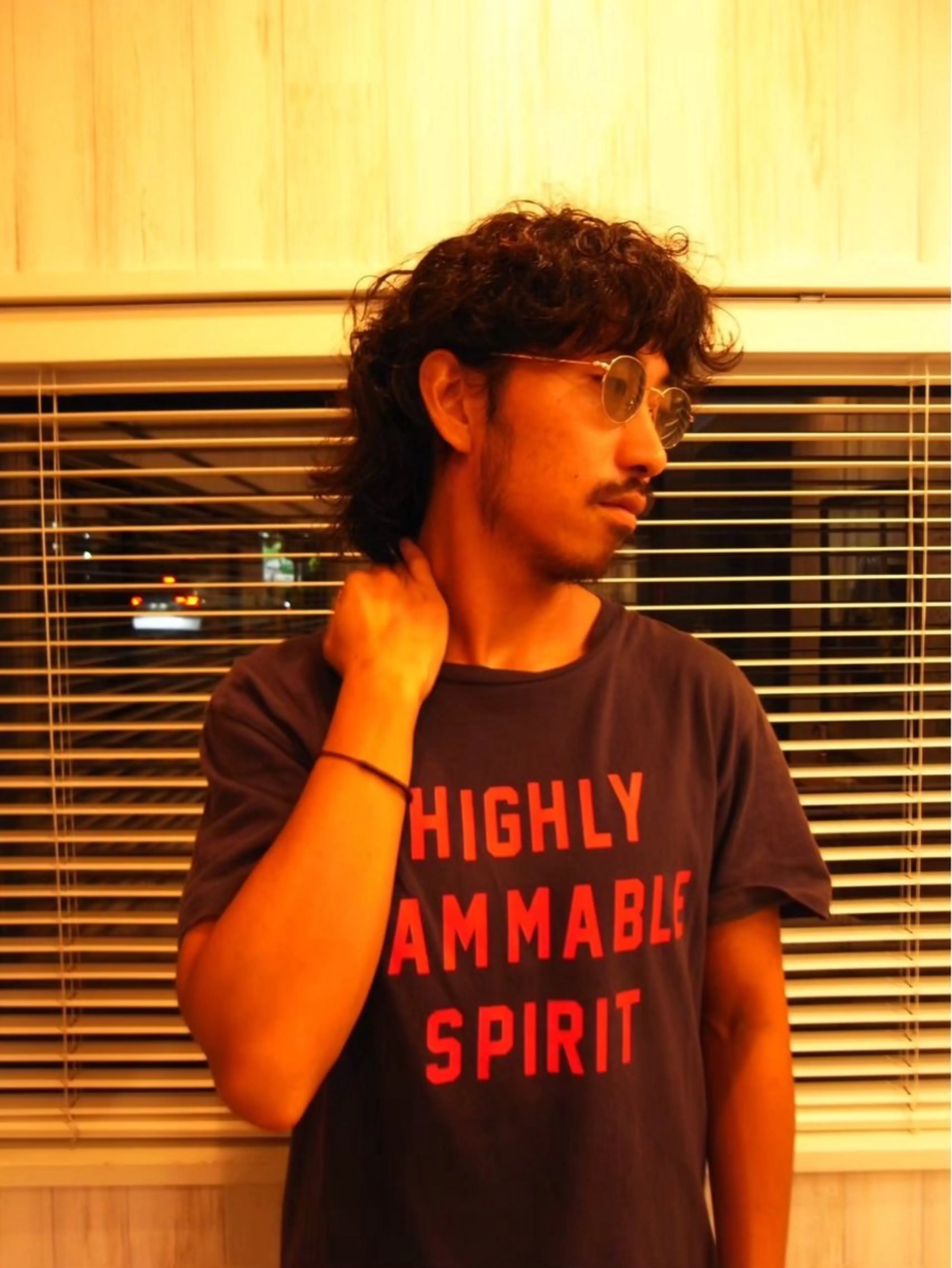 セミロング パーマ メンズ パーマ特化/藤沢 /湘南/HYOのヘアスタイル