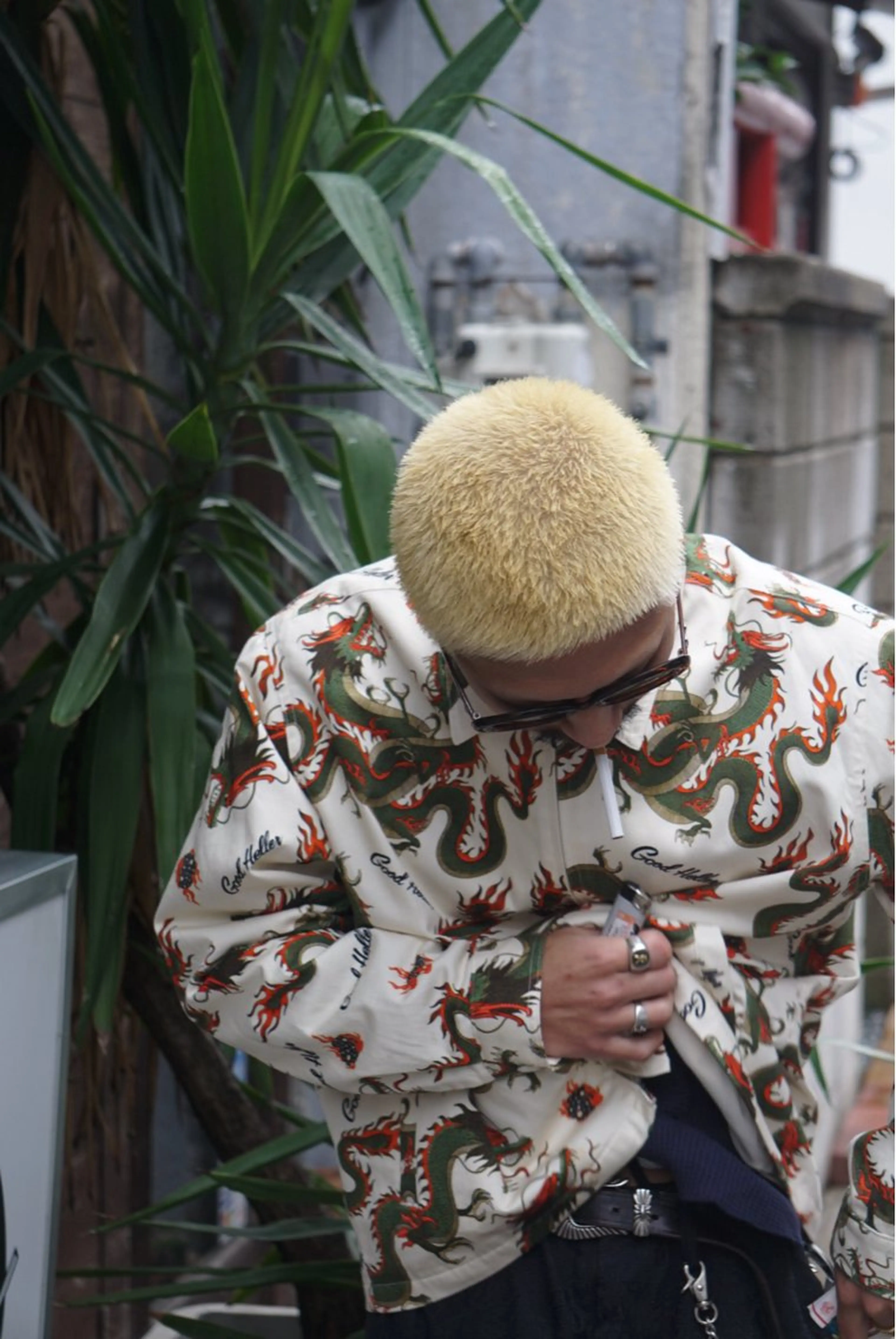 ショート カラー メンズ カット ヘアカラー ZOEY boyz所属・【zoey】 yuujii　パーマのヘアスタイル