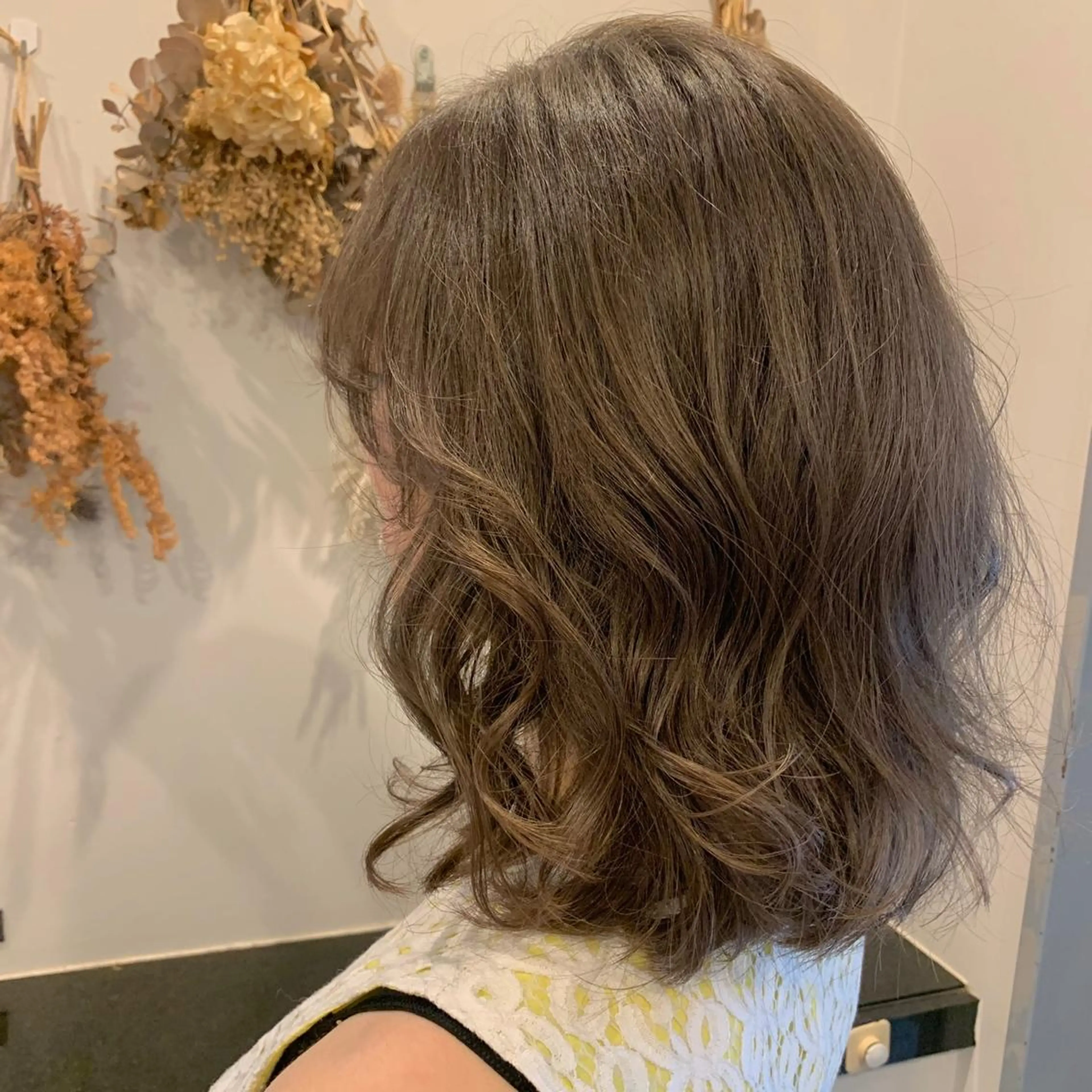 ミディアム カラー ヘアアレンジ 髪質改善period.所属・いしかわまい🎀 髪質改善特価サロンのヘアスタイル