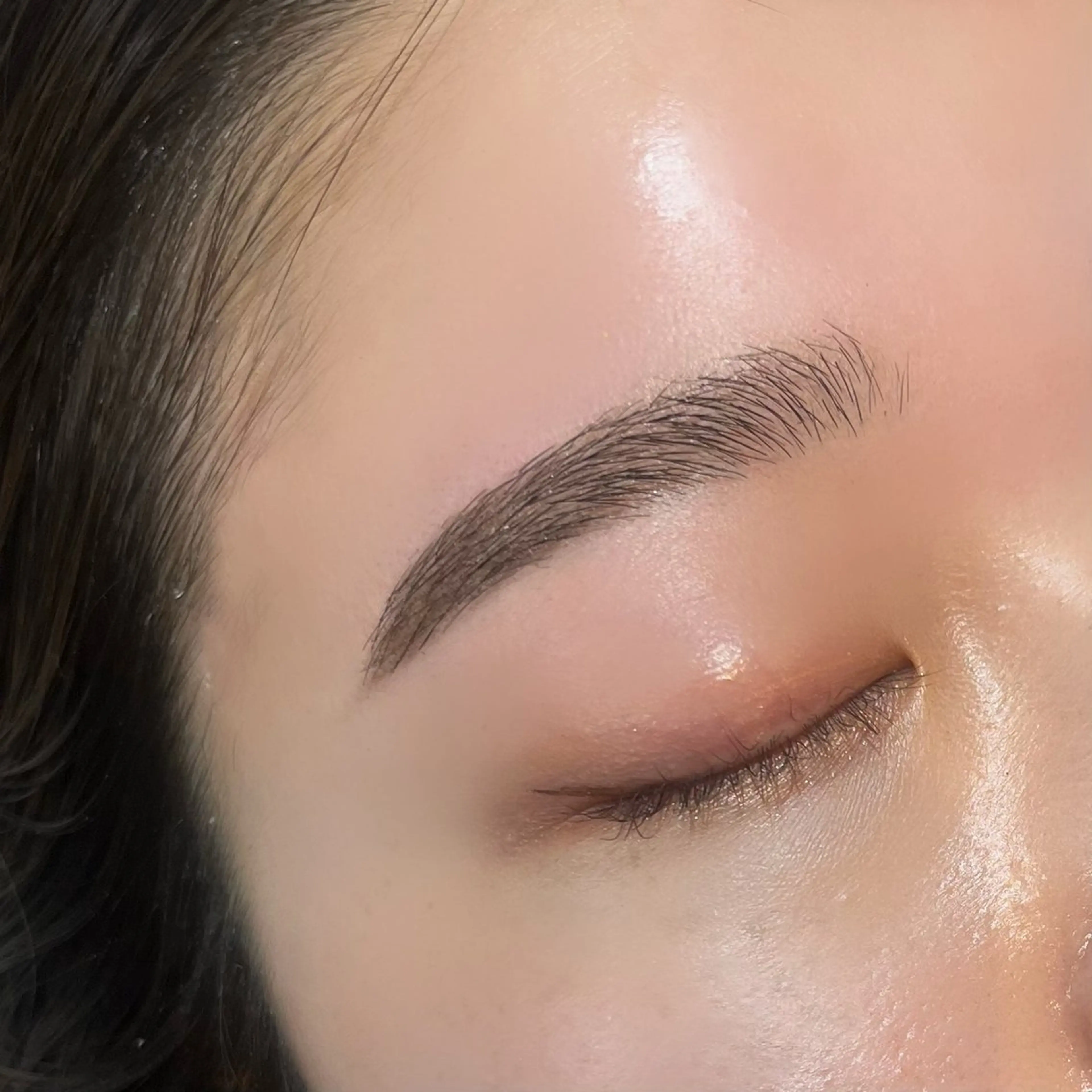 アイブロウ 韓国束感まつげ｜ MANAMI🧸のマツエク・マツパデザイン