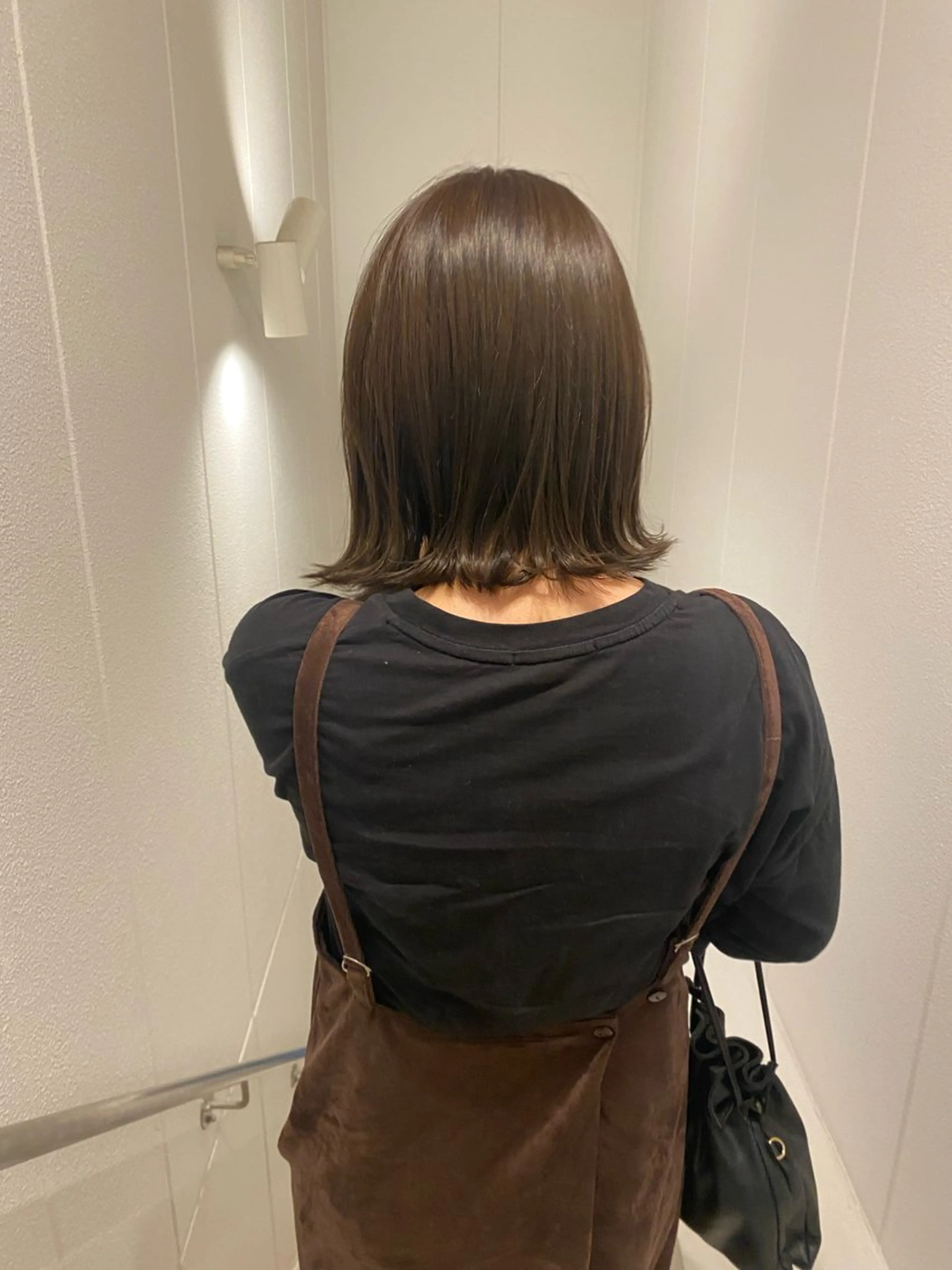 ショート カラー 透明感カラー グレージュ オリーブグレージュ オリーブグレー rise moeのヘアスタイル