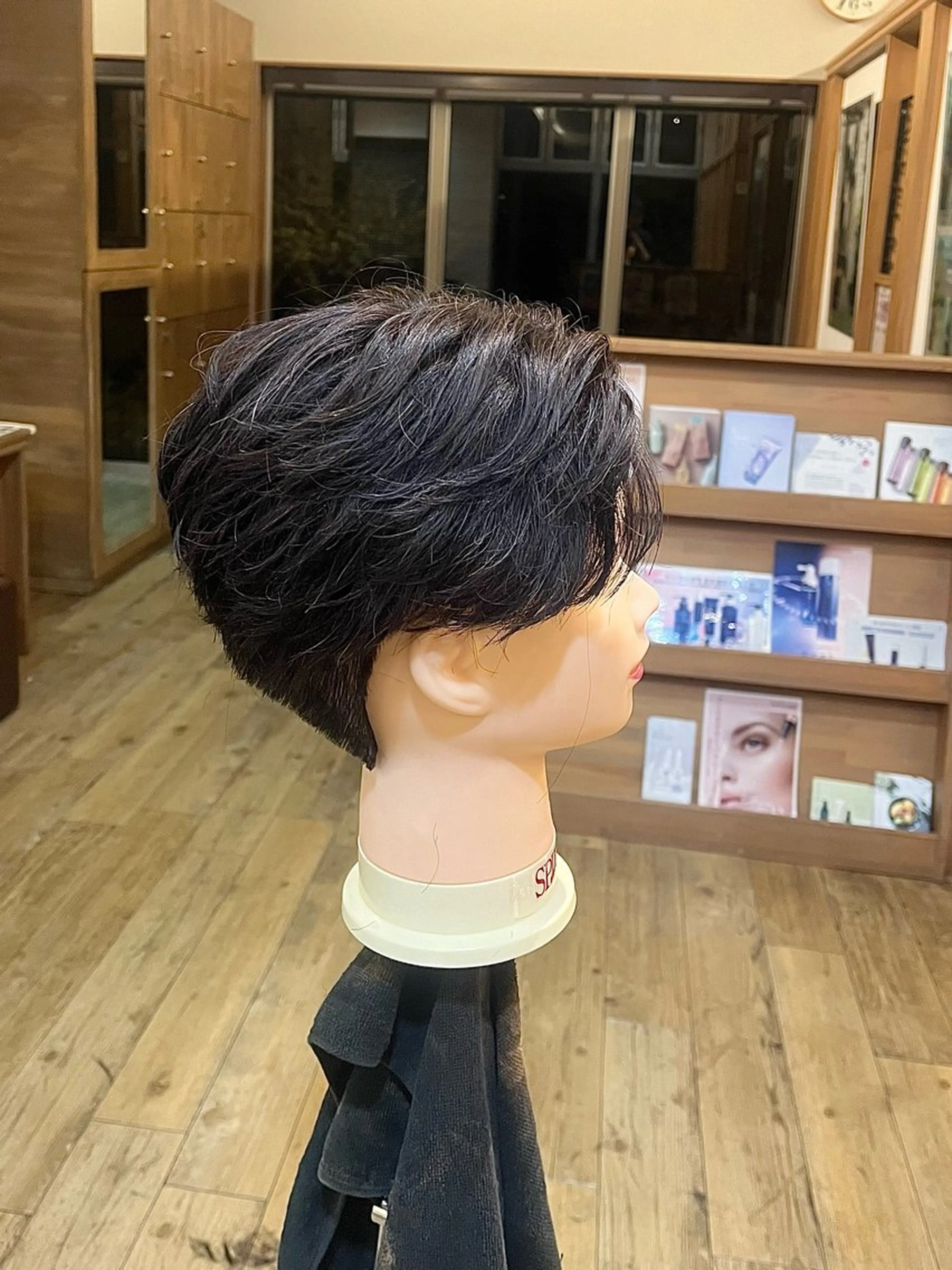 ショート パーマ ニュアンスパーマ 栗林 姫花のヘアスタイル