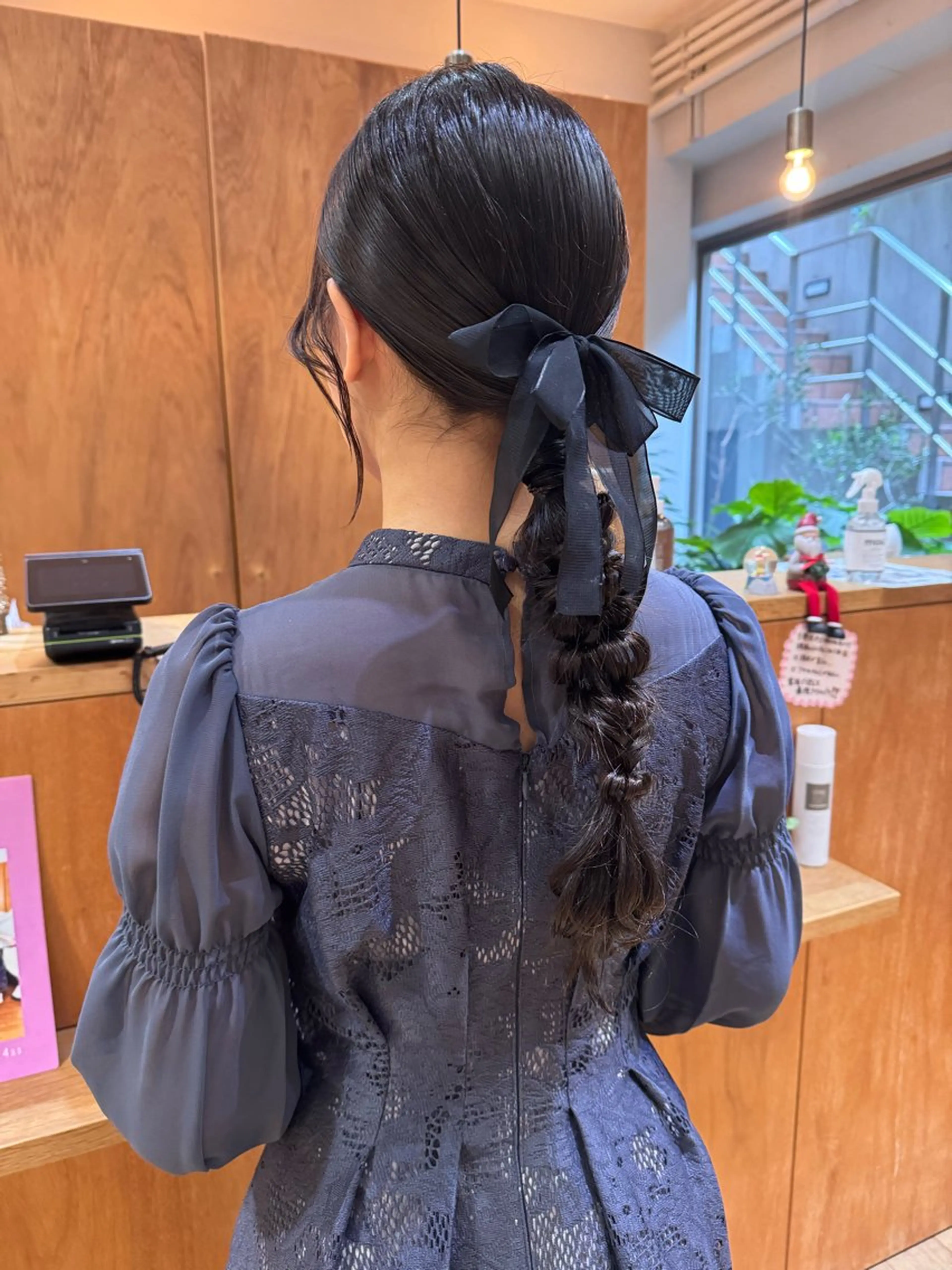 ミディアム ヘアアレンジ ヘアセット 【ヘアセット/美眉】 吉川玲のヘアスタイル