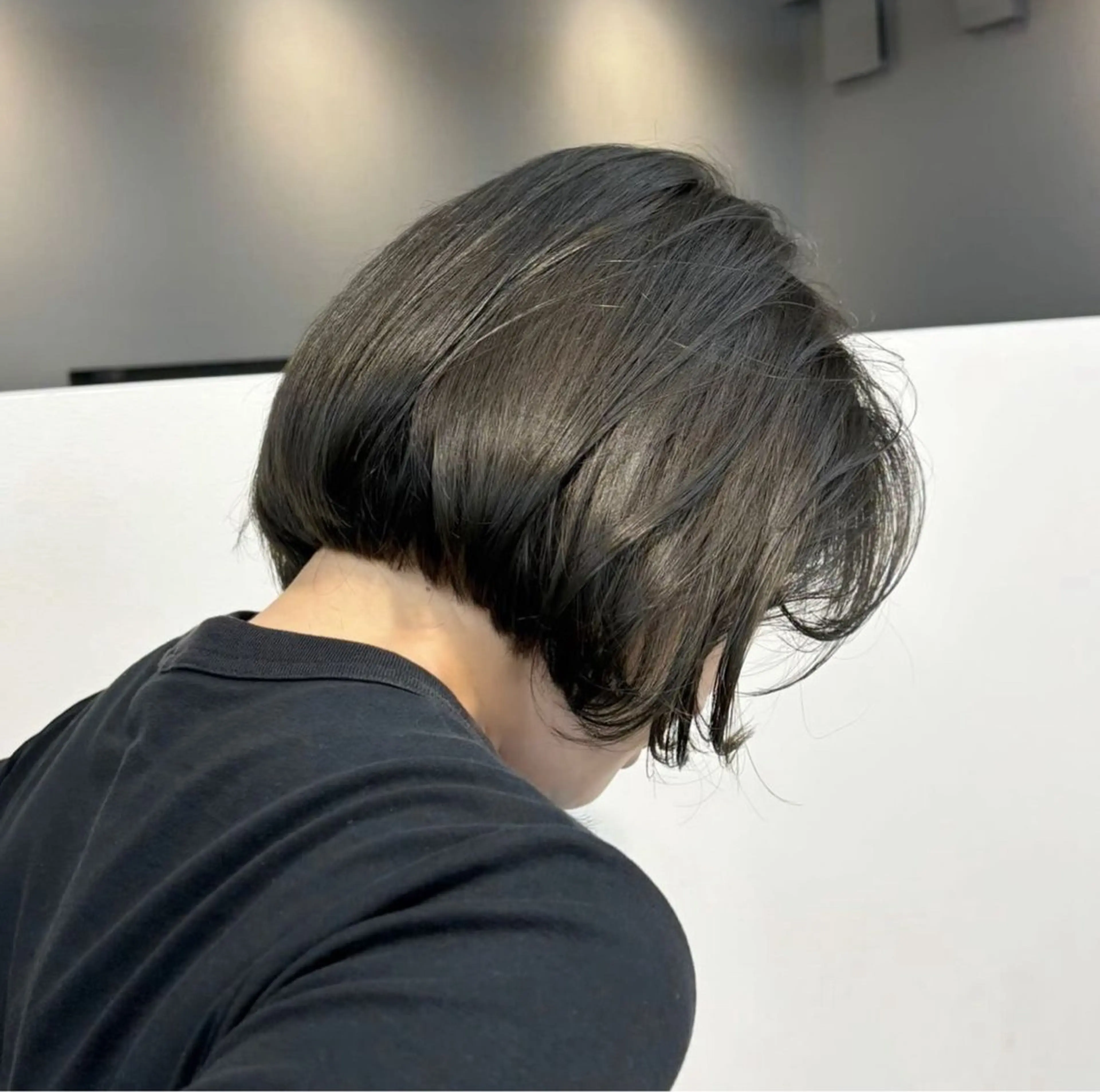 ショート カラー オリーブカラー ❣️圧倒的透明感ヘア ❣️yukinaのヘアスタイル