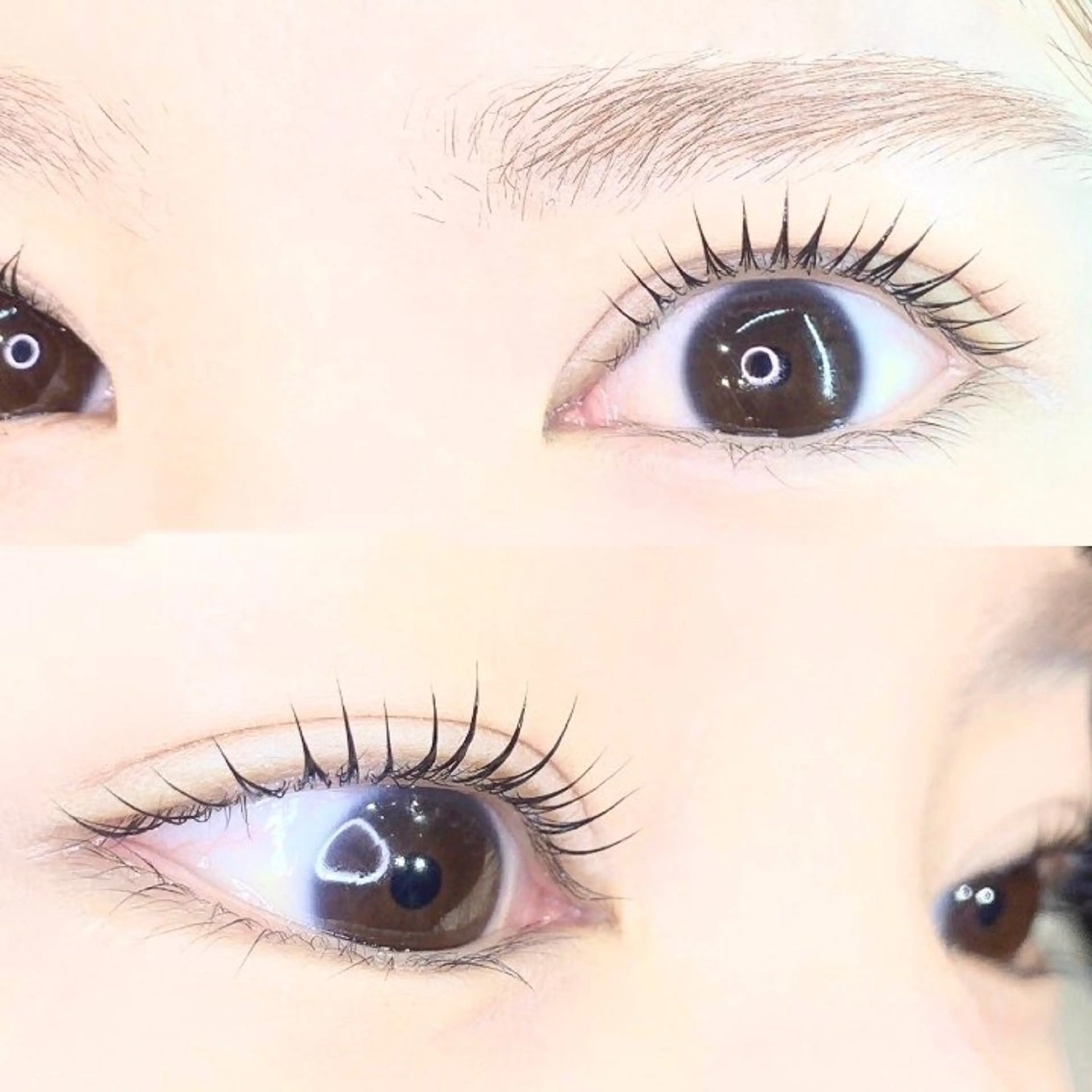 ◯オーダーメイドまつ毛パーマ,ラッシュリフト,パリジェンヌ（上のみ）の写真