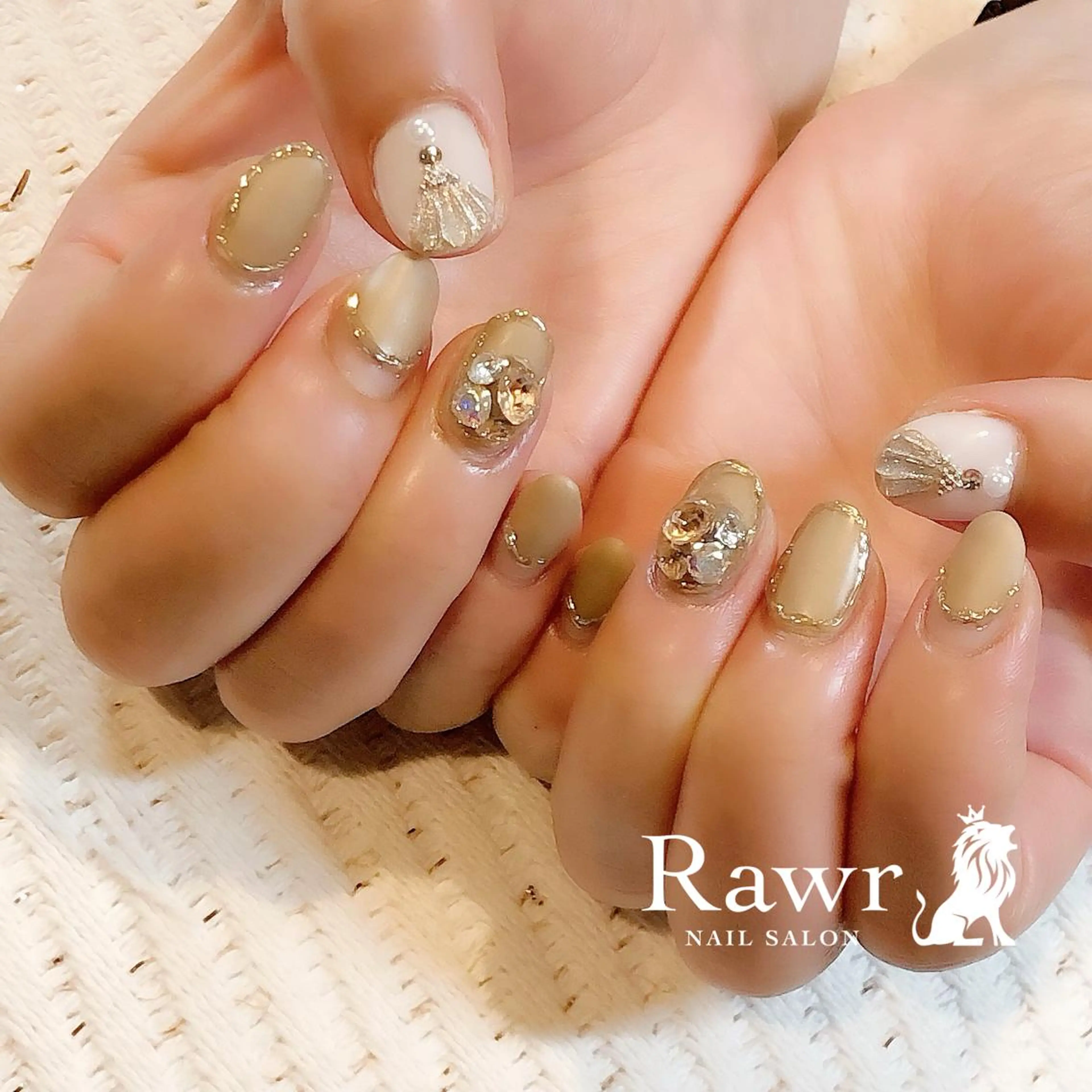 ネイル ハンドネイル Rawr / saoriのネイルデザイン