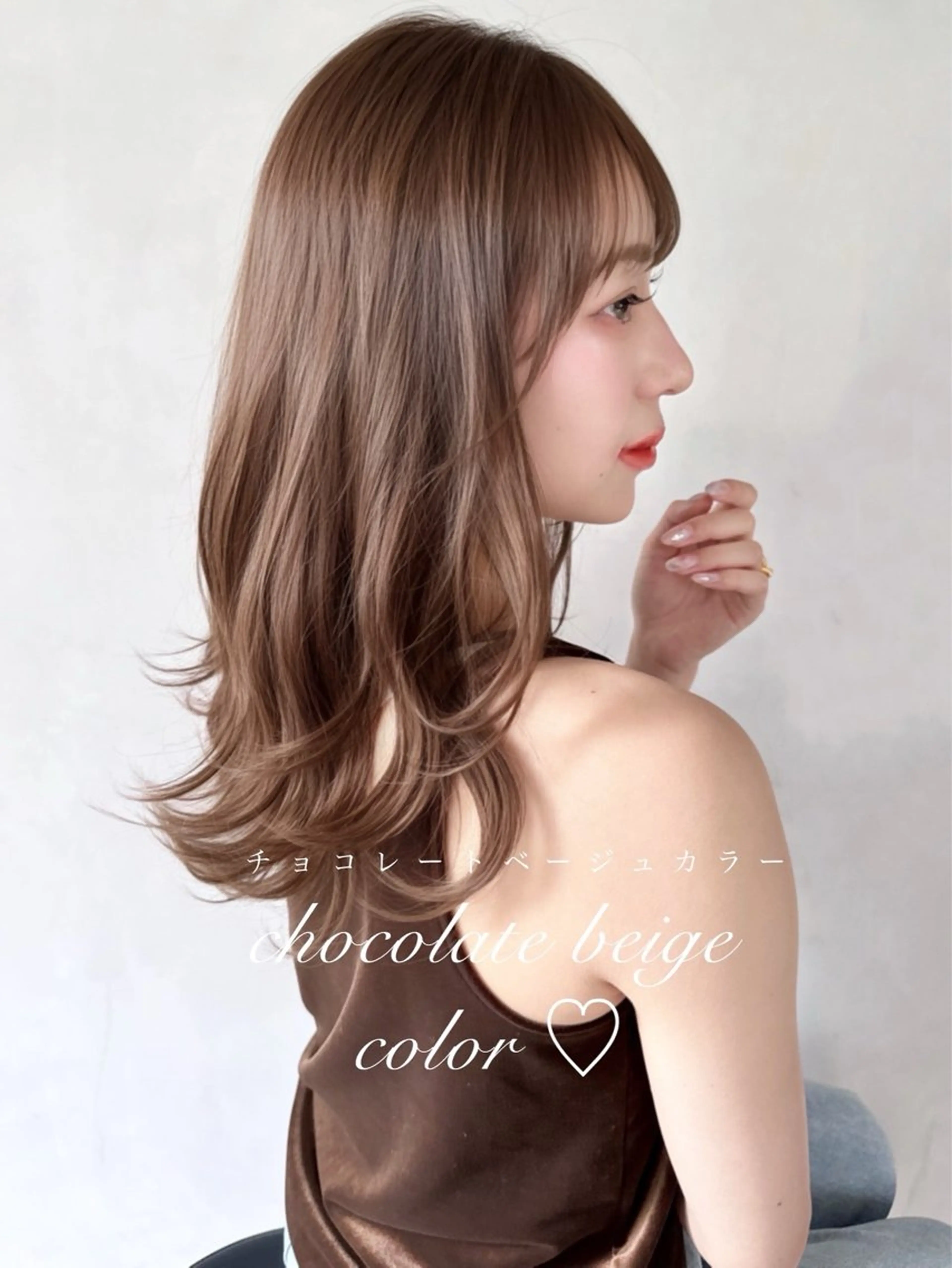 セミロング SALOWIN表参道ANNEX店所属・表参道🪞垢抜けヘア 🤍mizukiのヘアスタイル