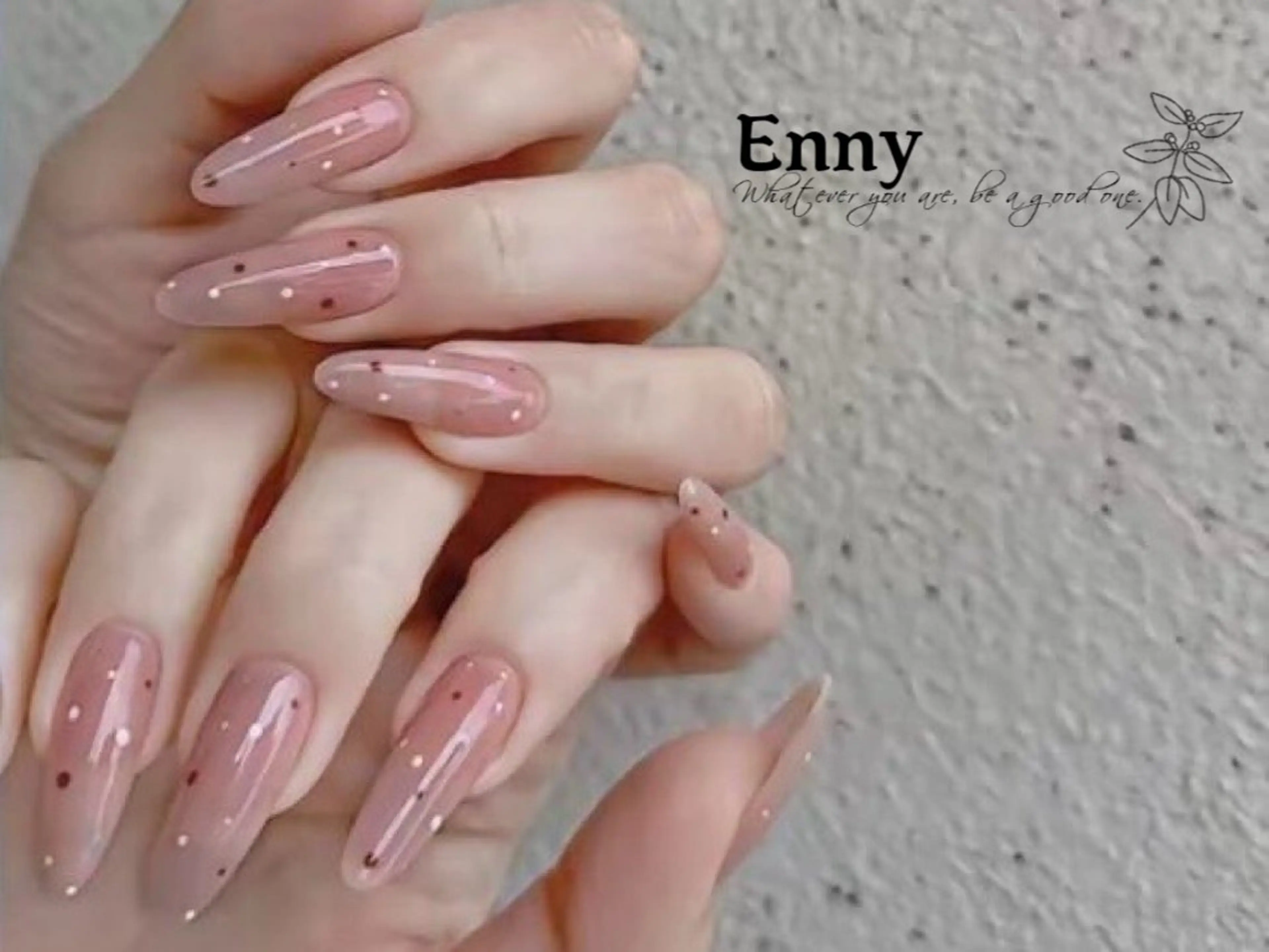 ネイル 長さ出し フットネイル フレンチネイル ジェルネイル ガラスフレンチ Enny なつのネイルデザイン