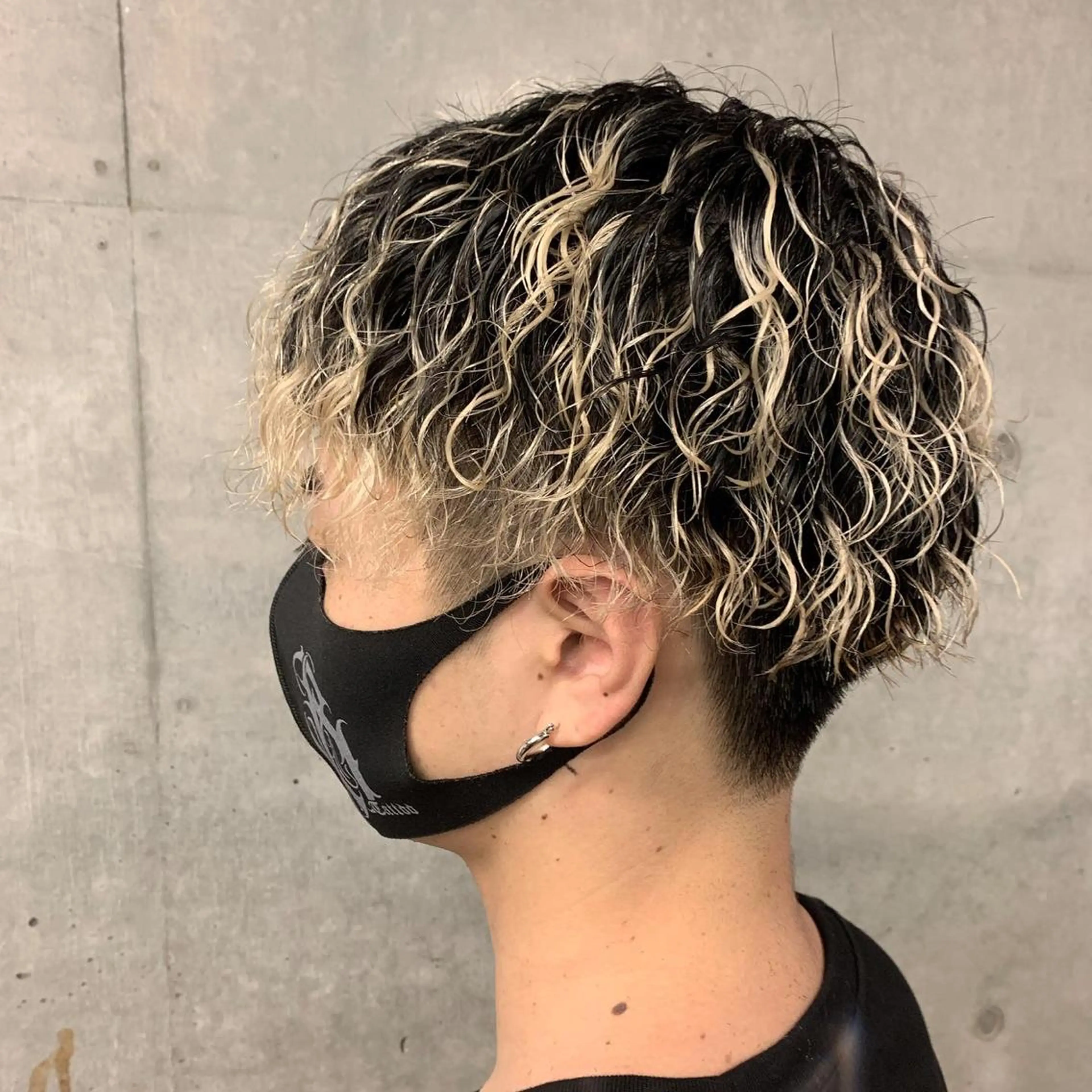 パーマ メンズ カット パーマ ally hairsalon所属・Emi .のヘアスタイル