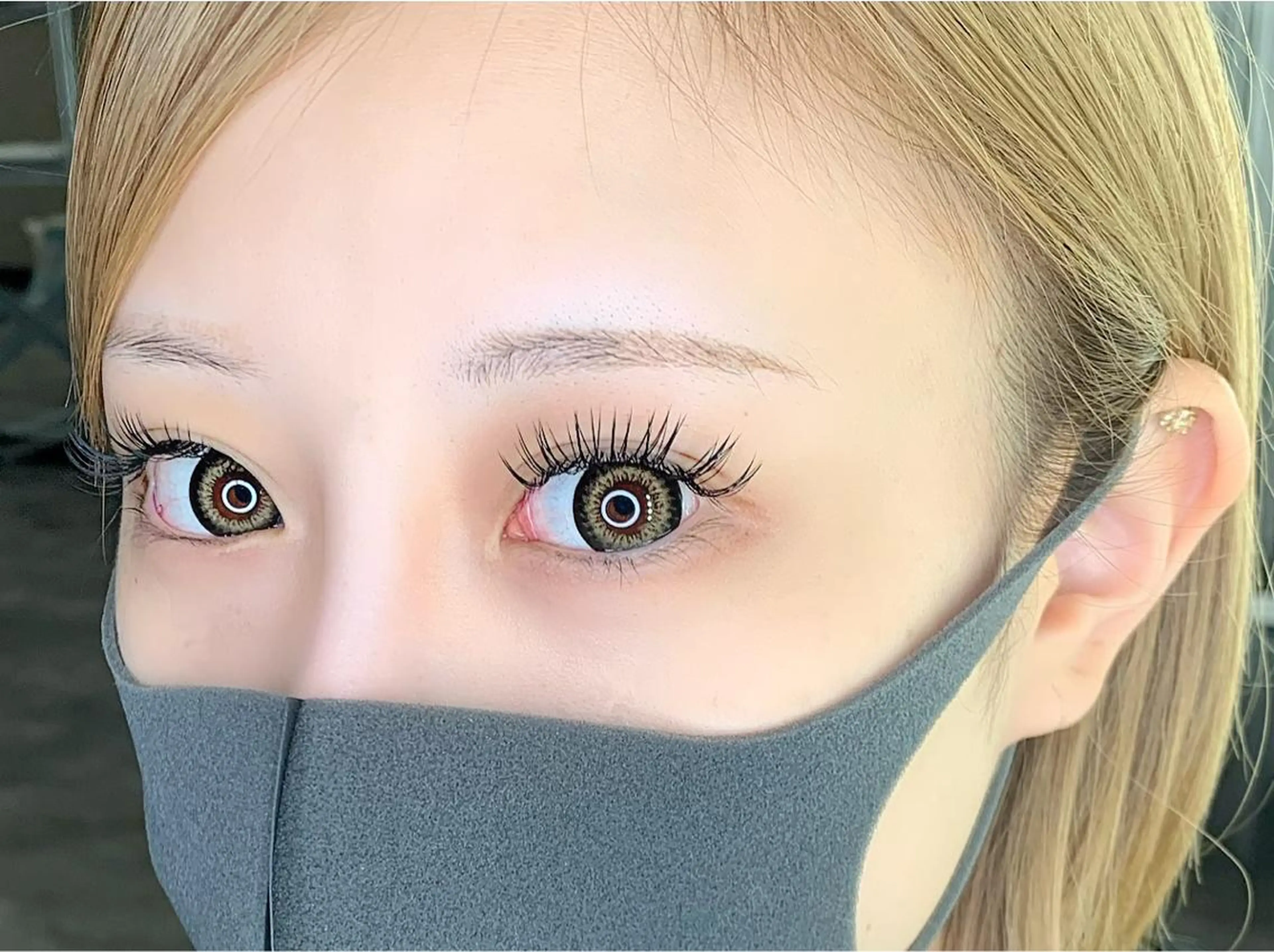 マツエク・マツパ フラットラッシュ マツエク yuuka REBEST心斎橋のマツエク・マツパデザイン