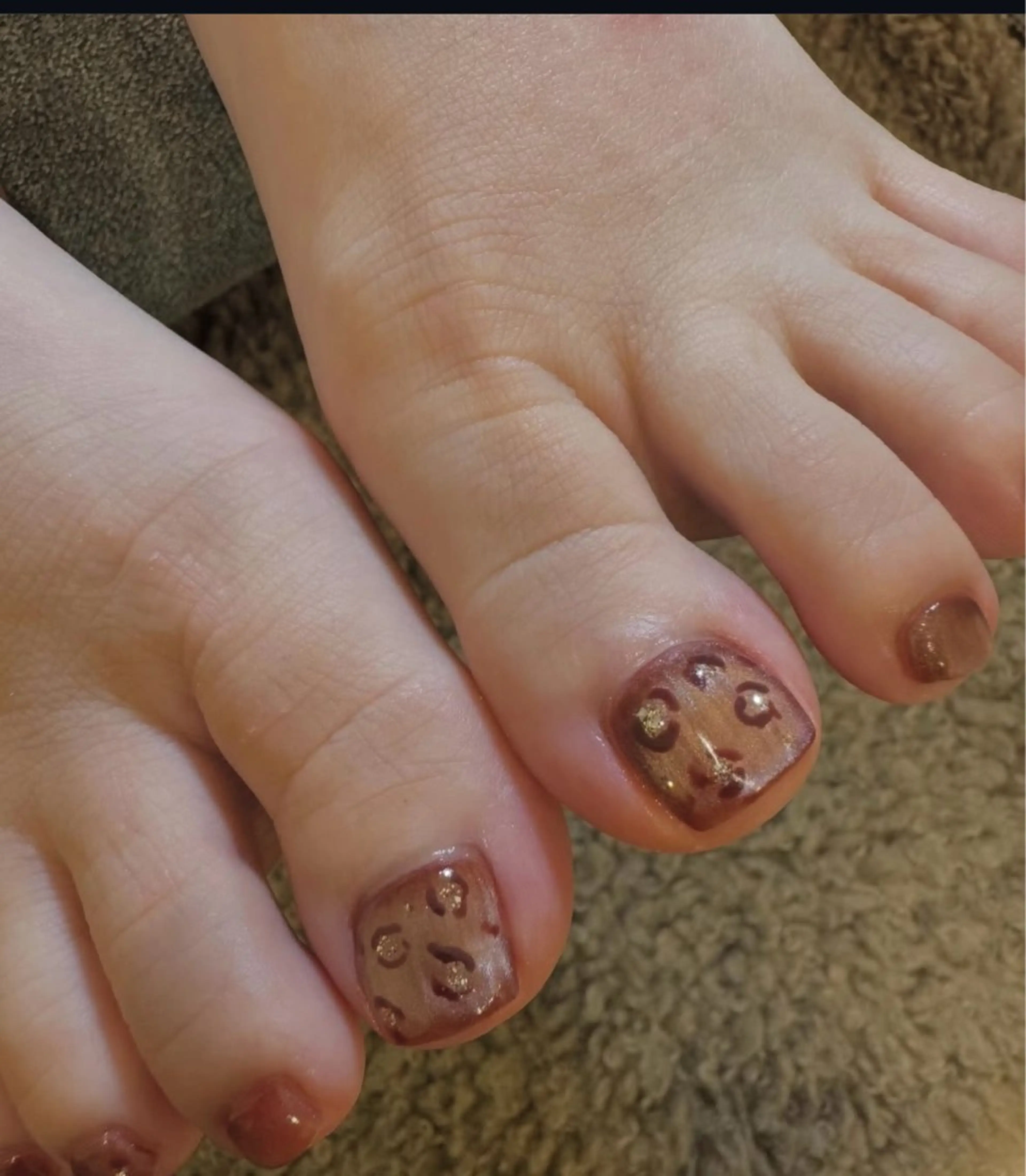 【フット】お持ち込みデザインの写真