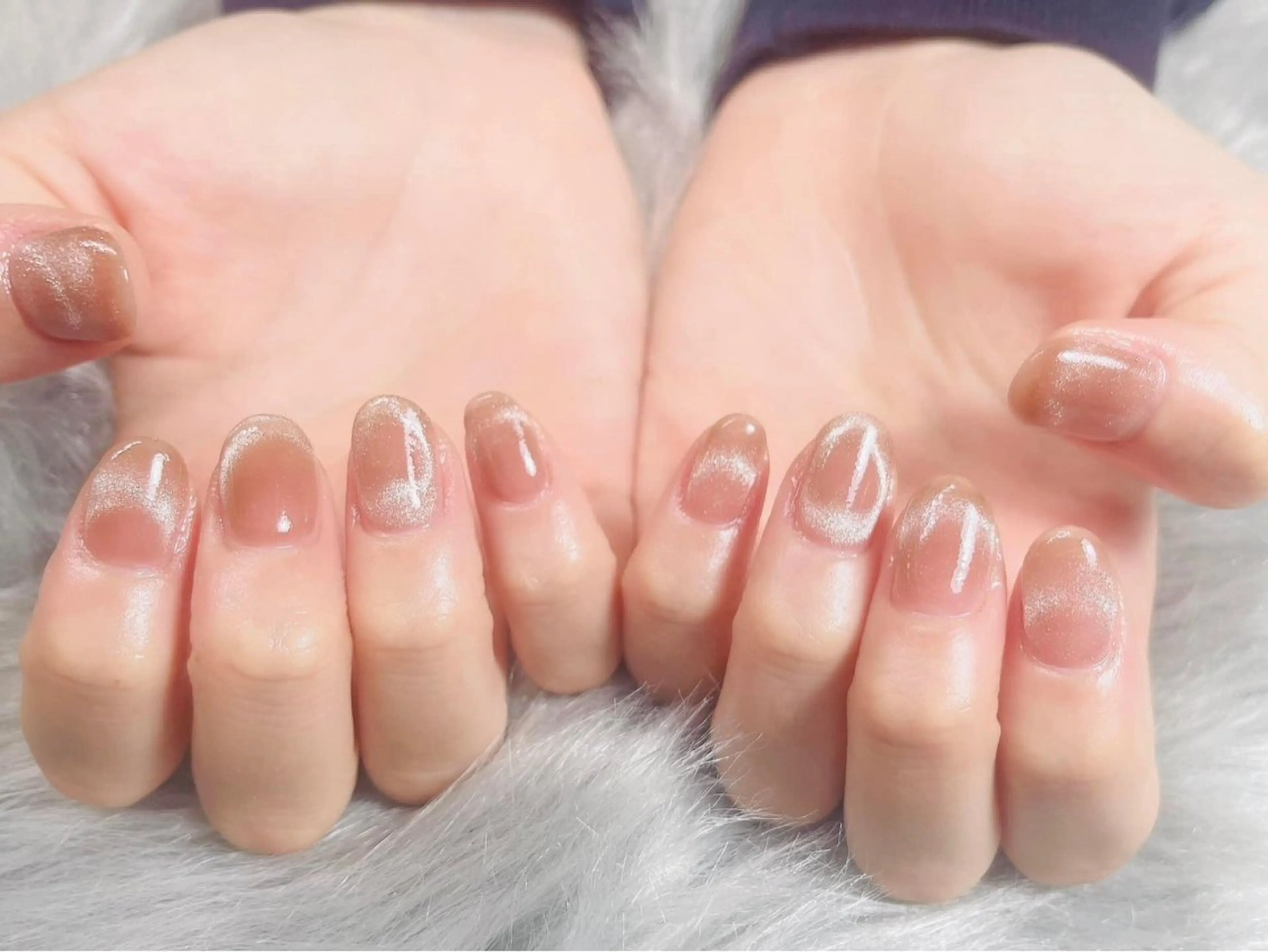 ネイル マグネットネイル ピンキー 池田公園店のネイルデザイン