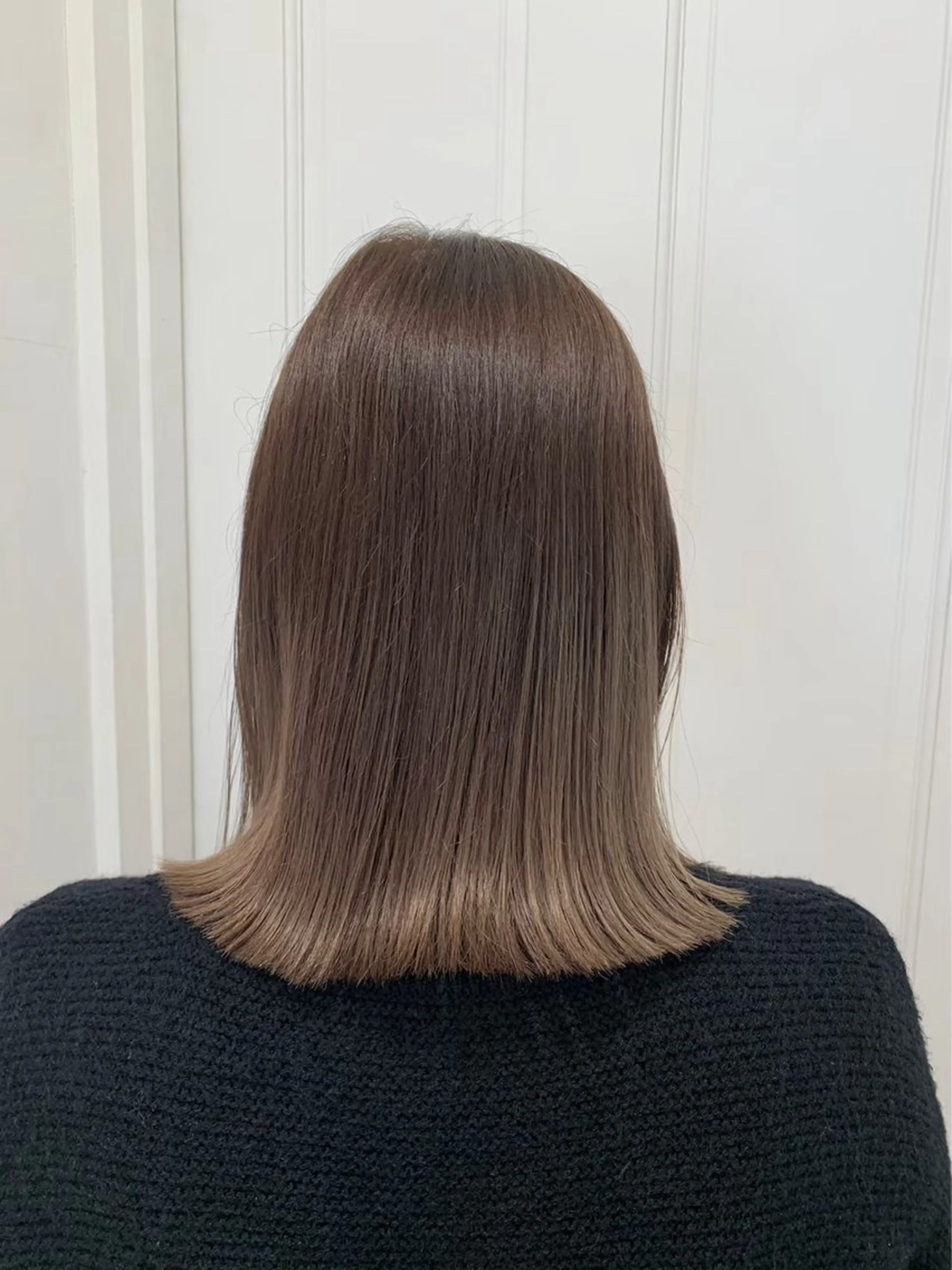 ミディアム 韓国ヘア ‎⟡.·KANA🐥のヘアスタイル