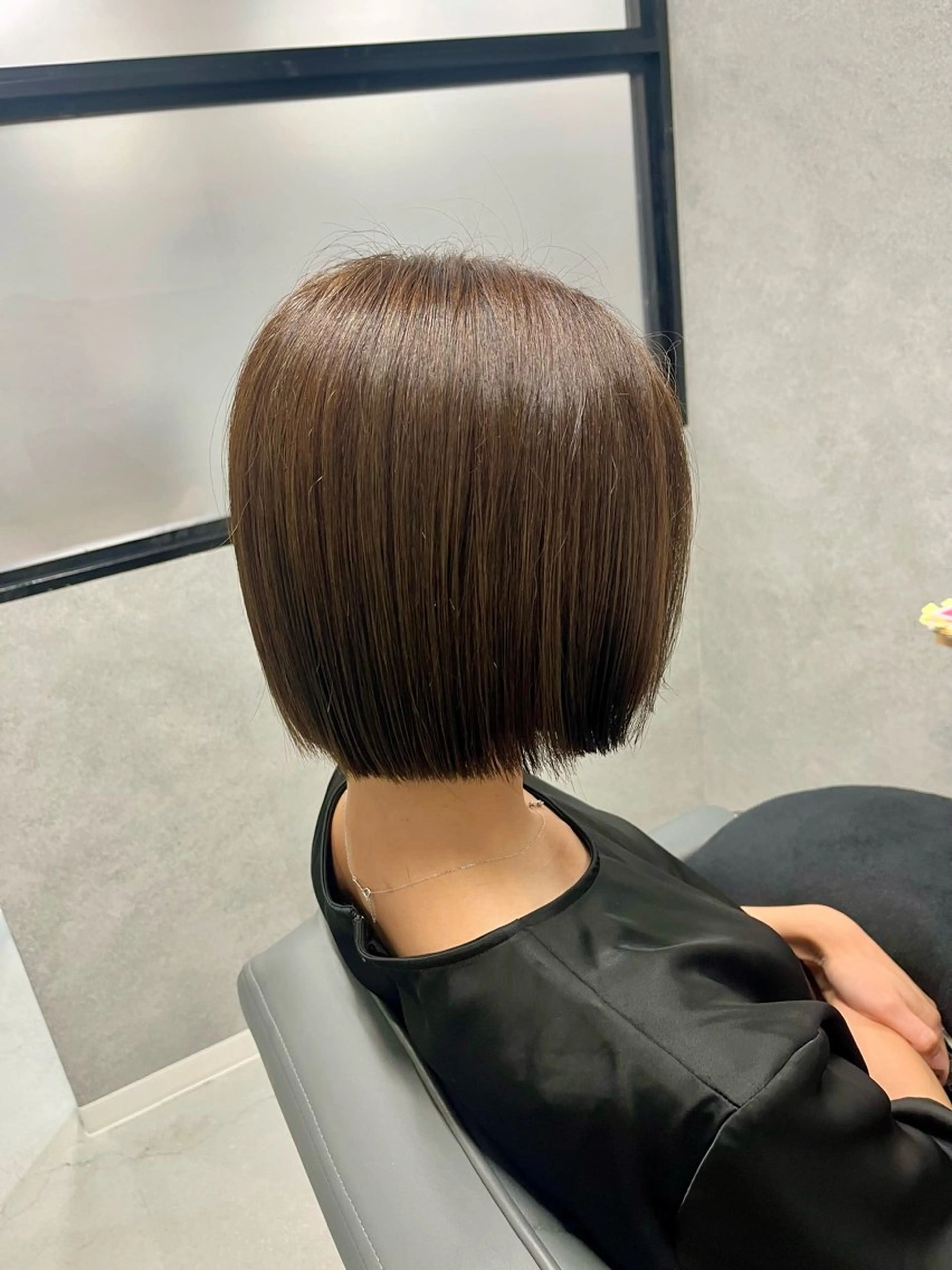 ミディアム カラー saya kaのヘアスタイル