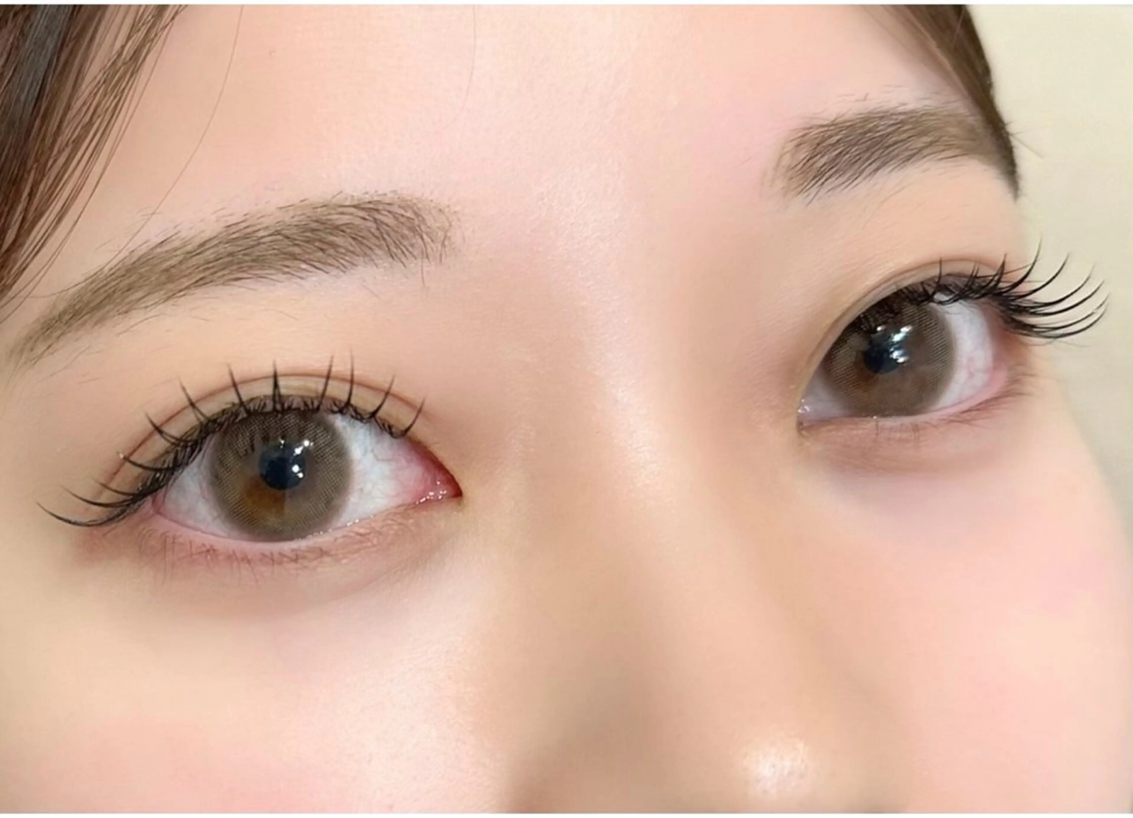 マツエク・マツパ バインドロック 束感まつ毛 フラットラッシュ ナチュラル パリジェンヌラッシュリフト YK 美学院のネイルデザイン