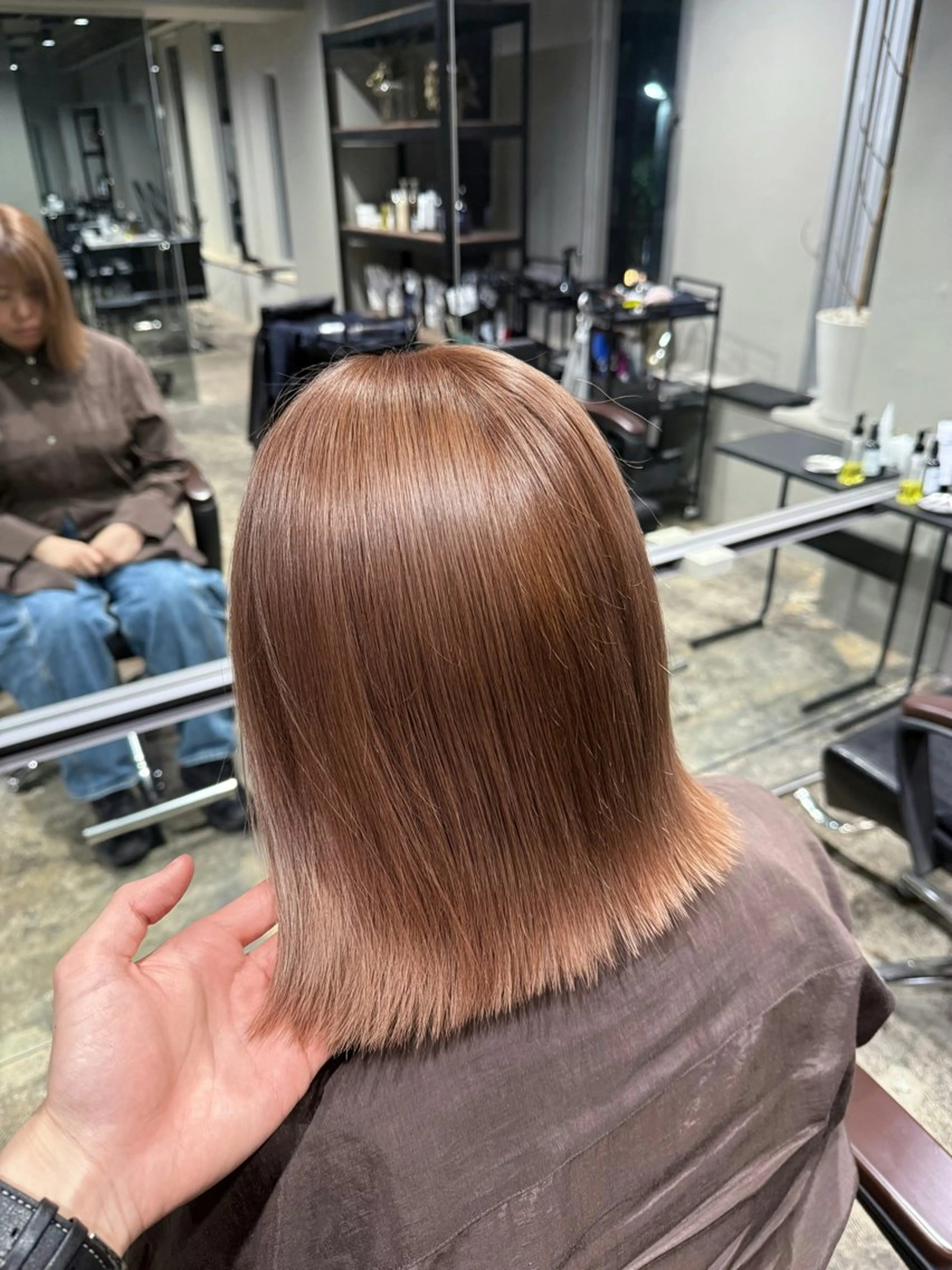 🖤カット+透明感たっぷりカラー🖤3stepトリートメント付きの写真