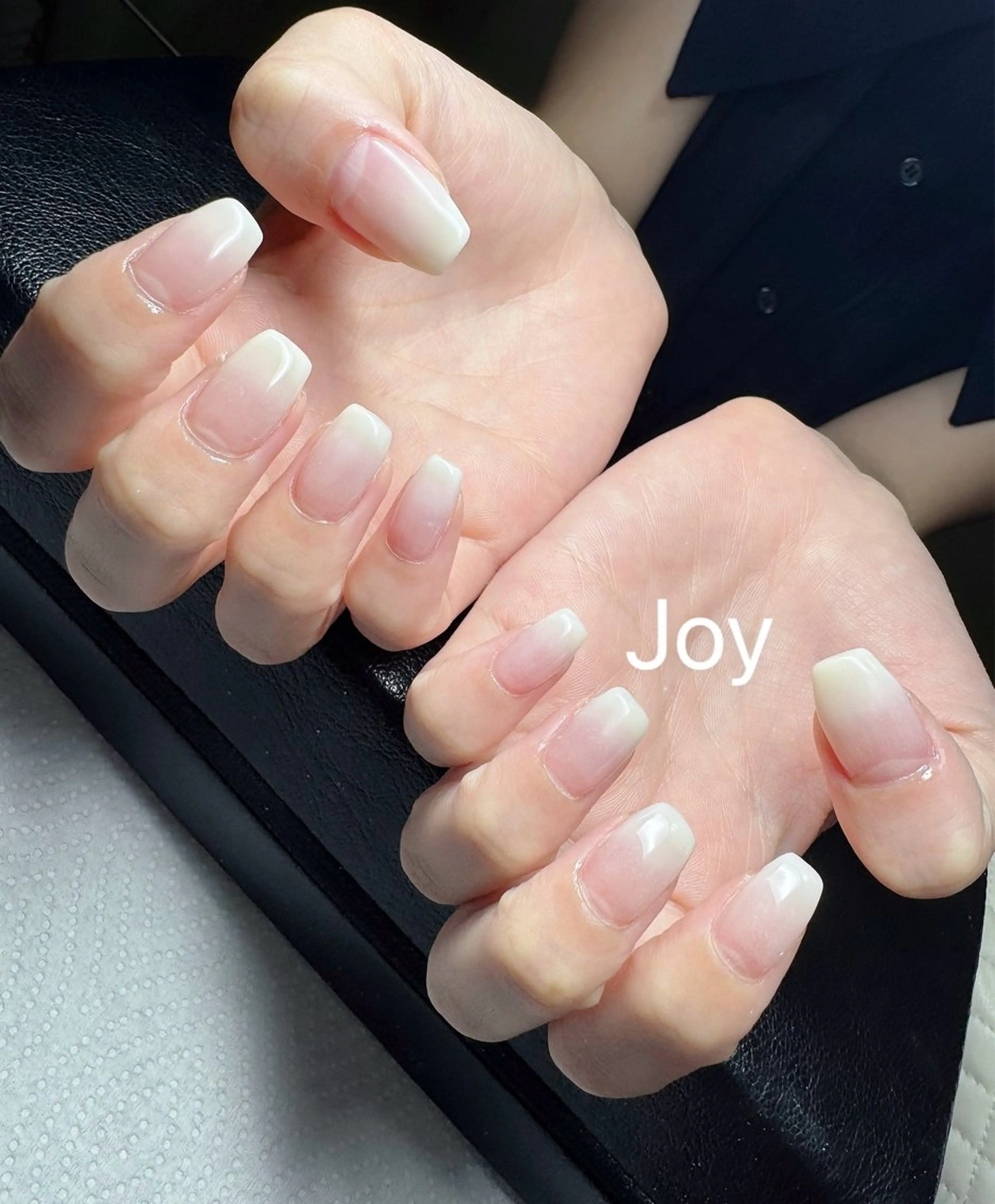 ネイル ジェルネイル グラデーション シンプルネイル Nail Salon JOYのネイルデザイン