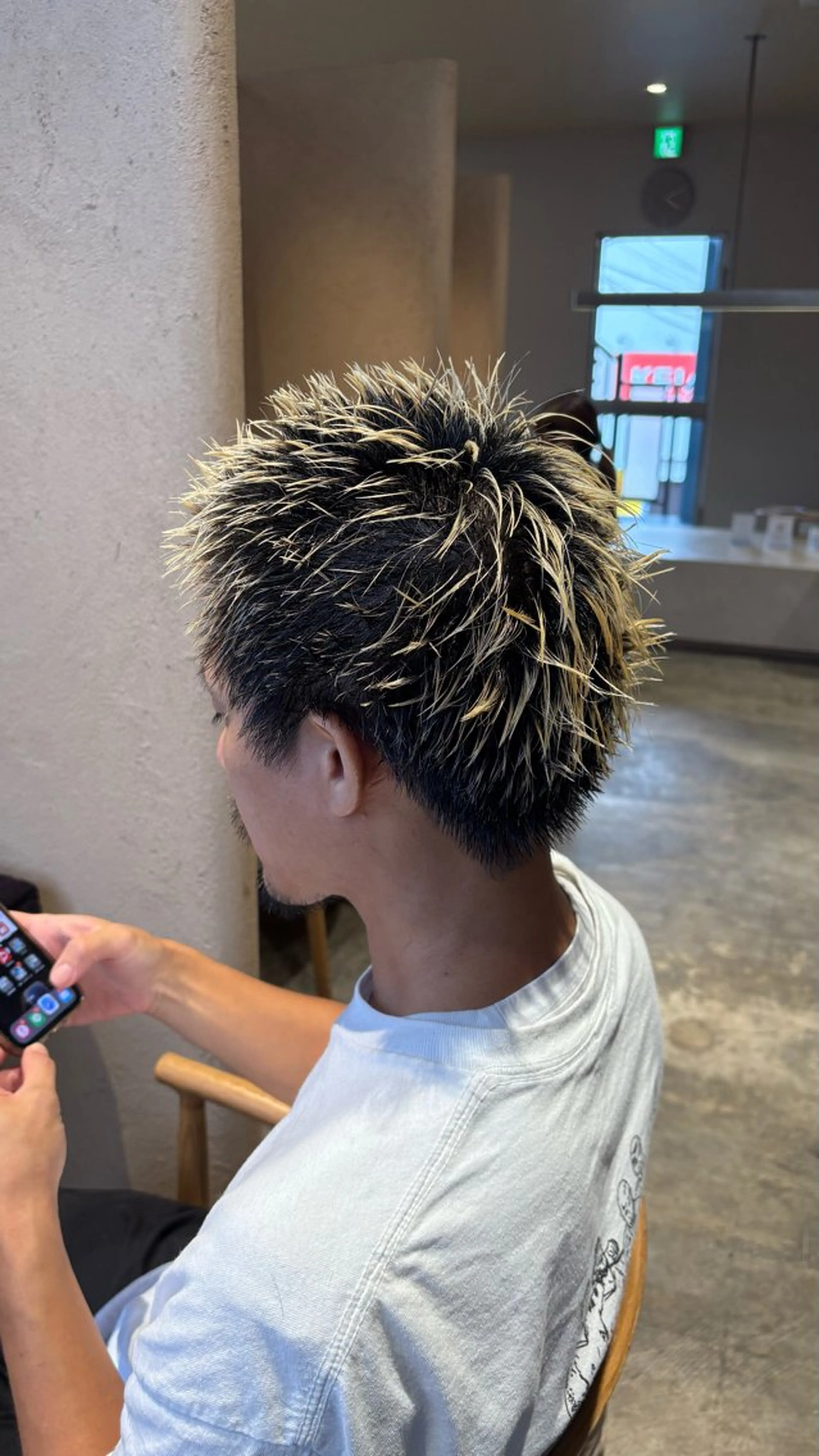 ショート カット hair make ONE006所属・SAoRi/カット/ ブリーチ/カラーのヘアスタイル