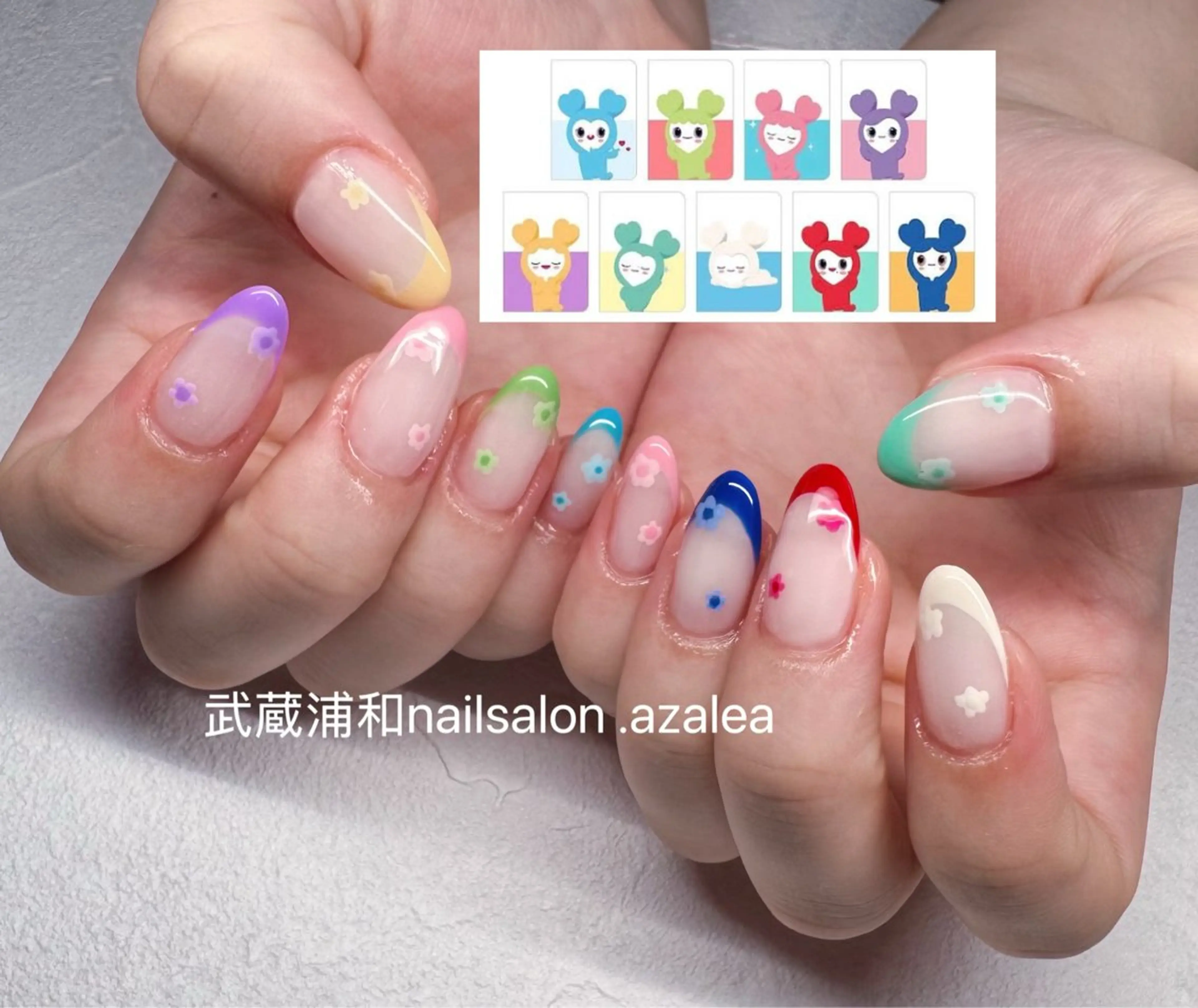 ネイル ハンドネイル R inのネイルデザイン