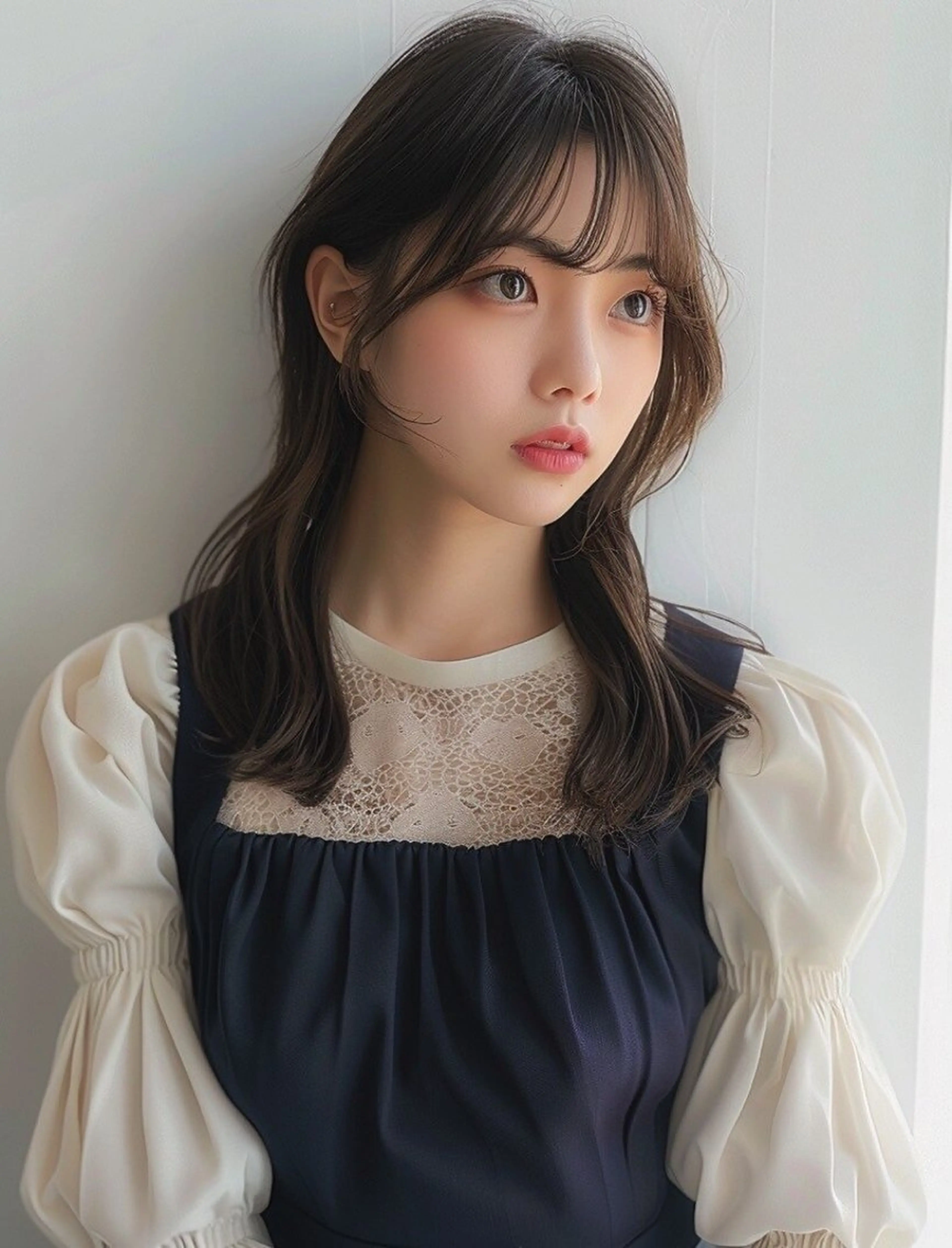 ミディアム MODEK's阿倍野 HONOKAのヘアスタイル