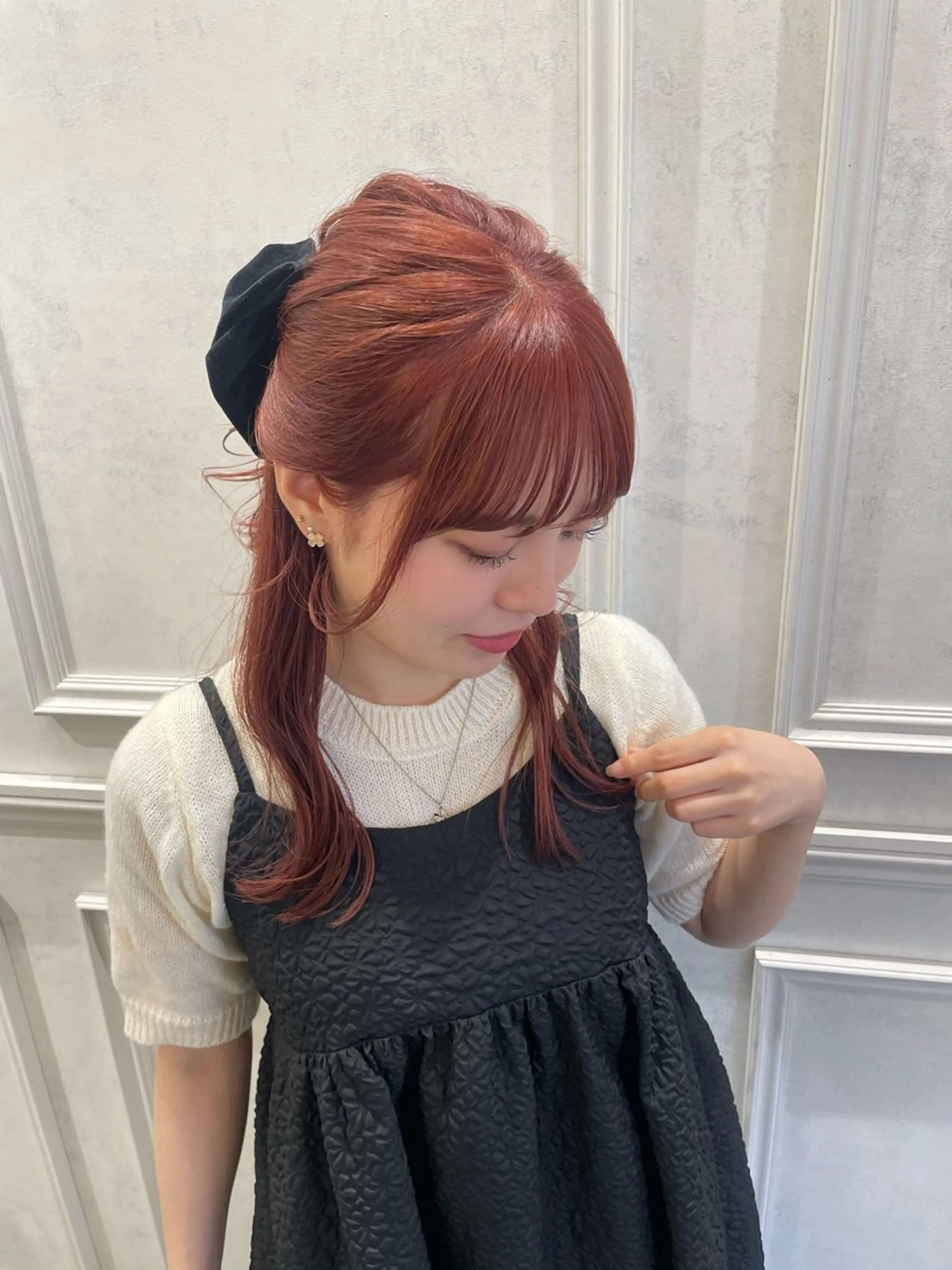 ロング カラー efesto大槻 由菜のヘアスタイル