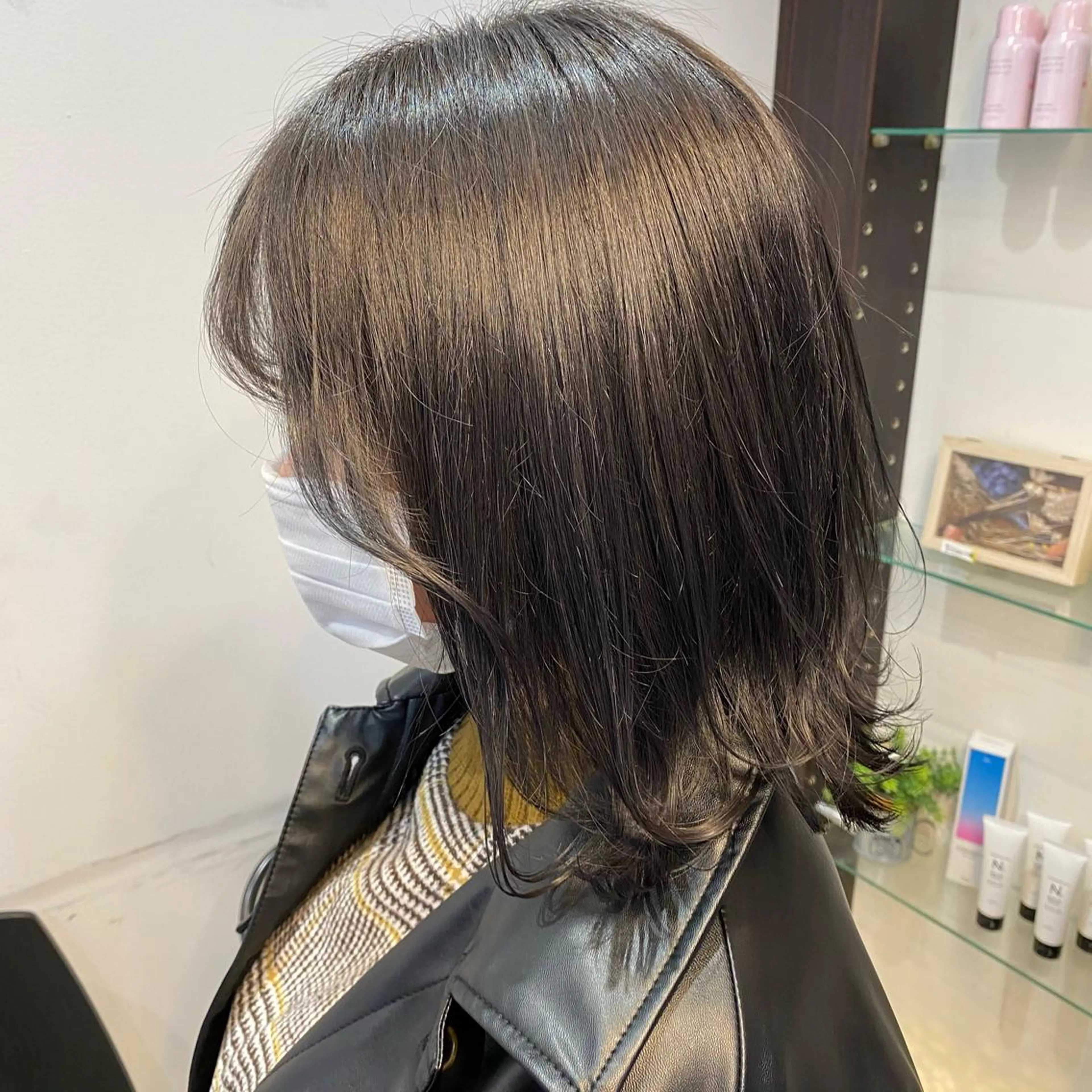 カラー カット ヘアカラー トリートメント 酸スト/フェザー パーマ/三谷海斗のヘアスタイル