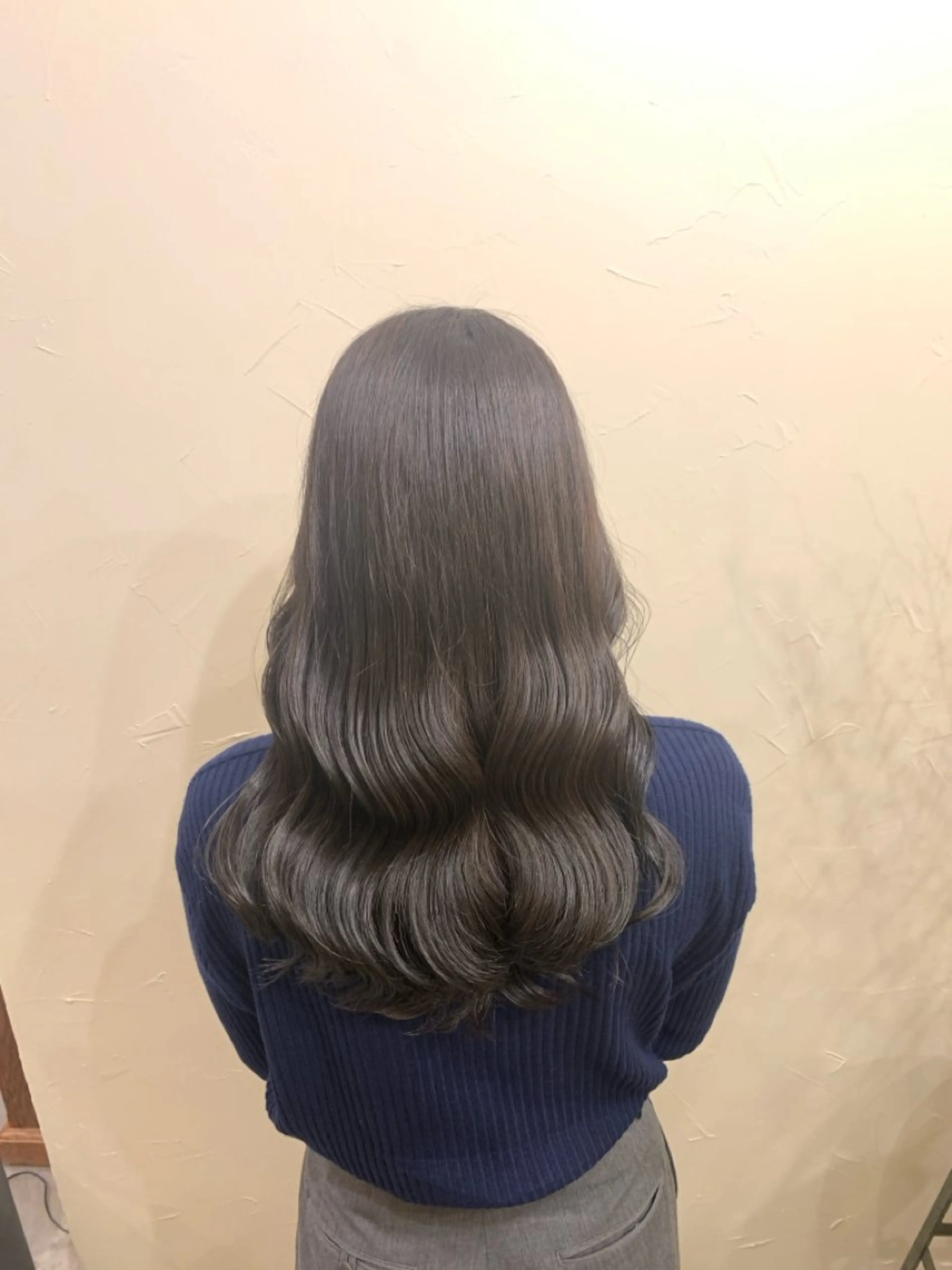 ケアカラー🫧カラー剤にケア成分を配合した髪に優しいカラー✨の写真