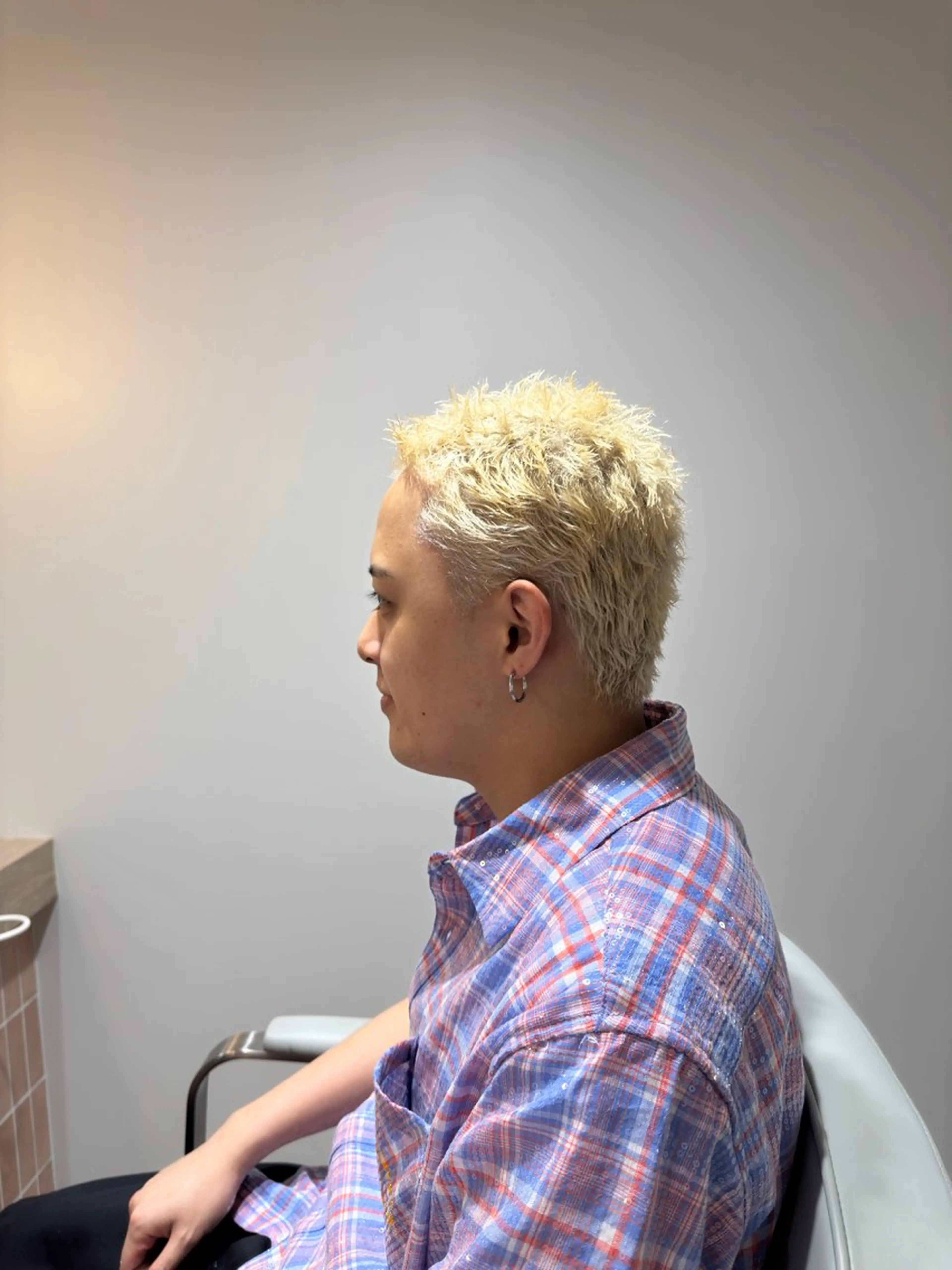 カラー メンズ 福田 卓矢のヘアスタイル