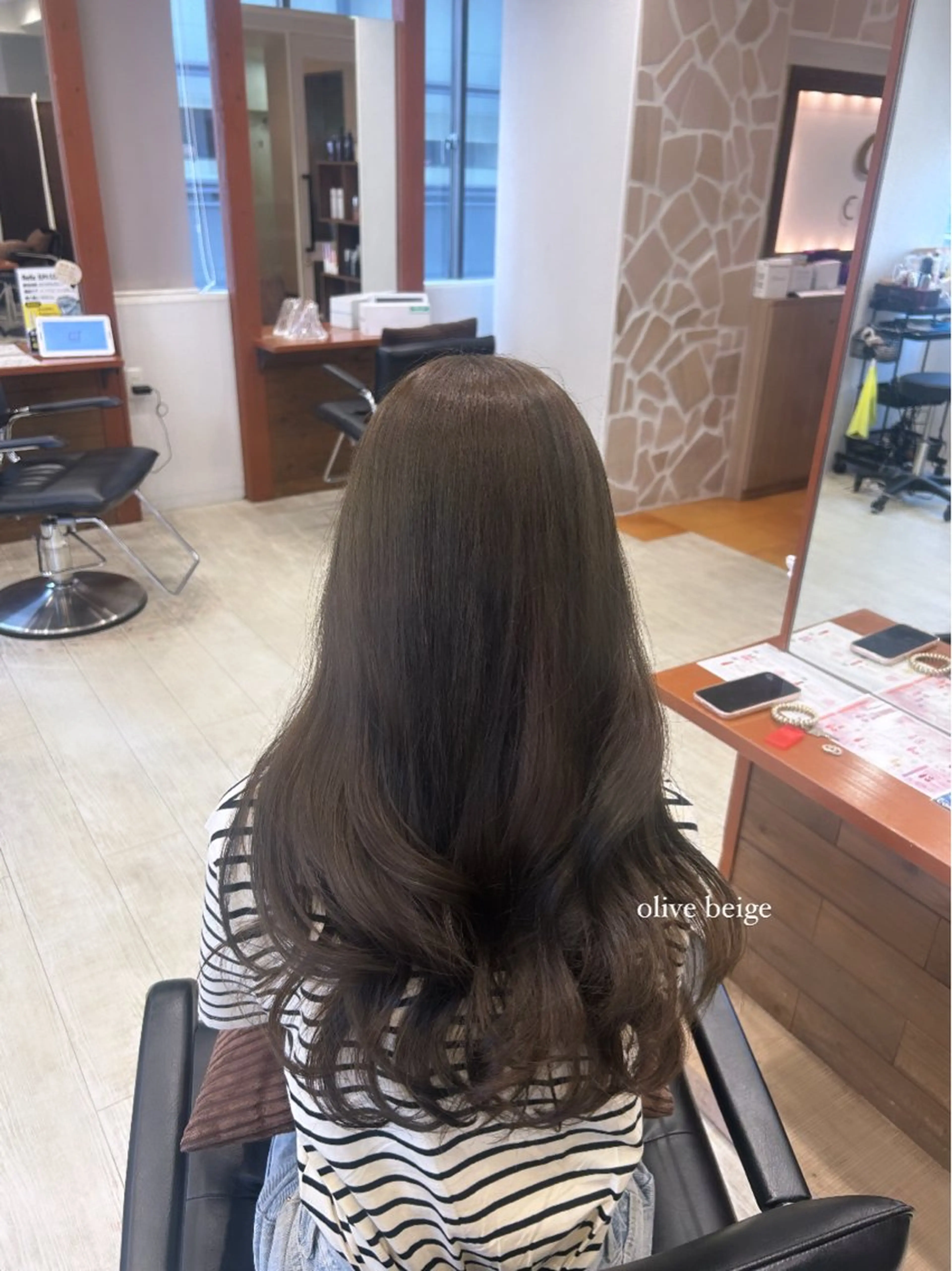 カラー ヘアカラー トリートメント CIEL 難波店所属・🎀透明感/レイヤ ー/Kotona🎀のヘアスタイル