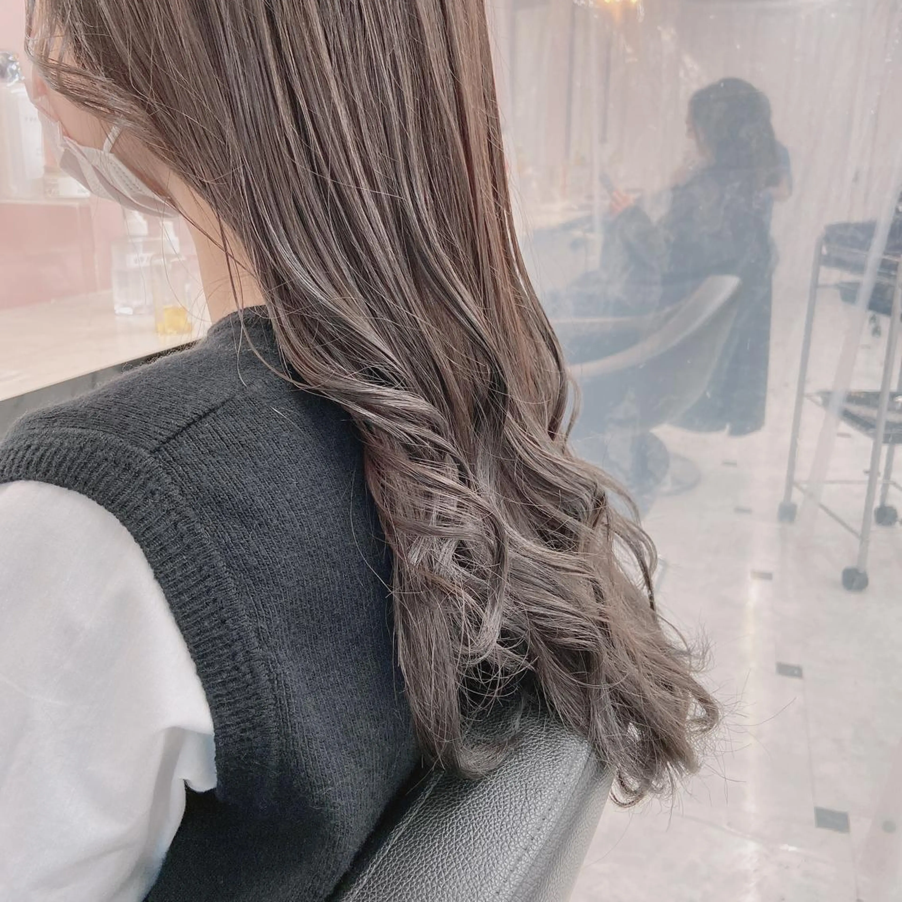 ミディアム カラー ヘアアレンジ 💖うる艶カラー💖 モデル募集💖のヘアスタイル