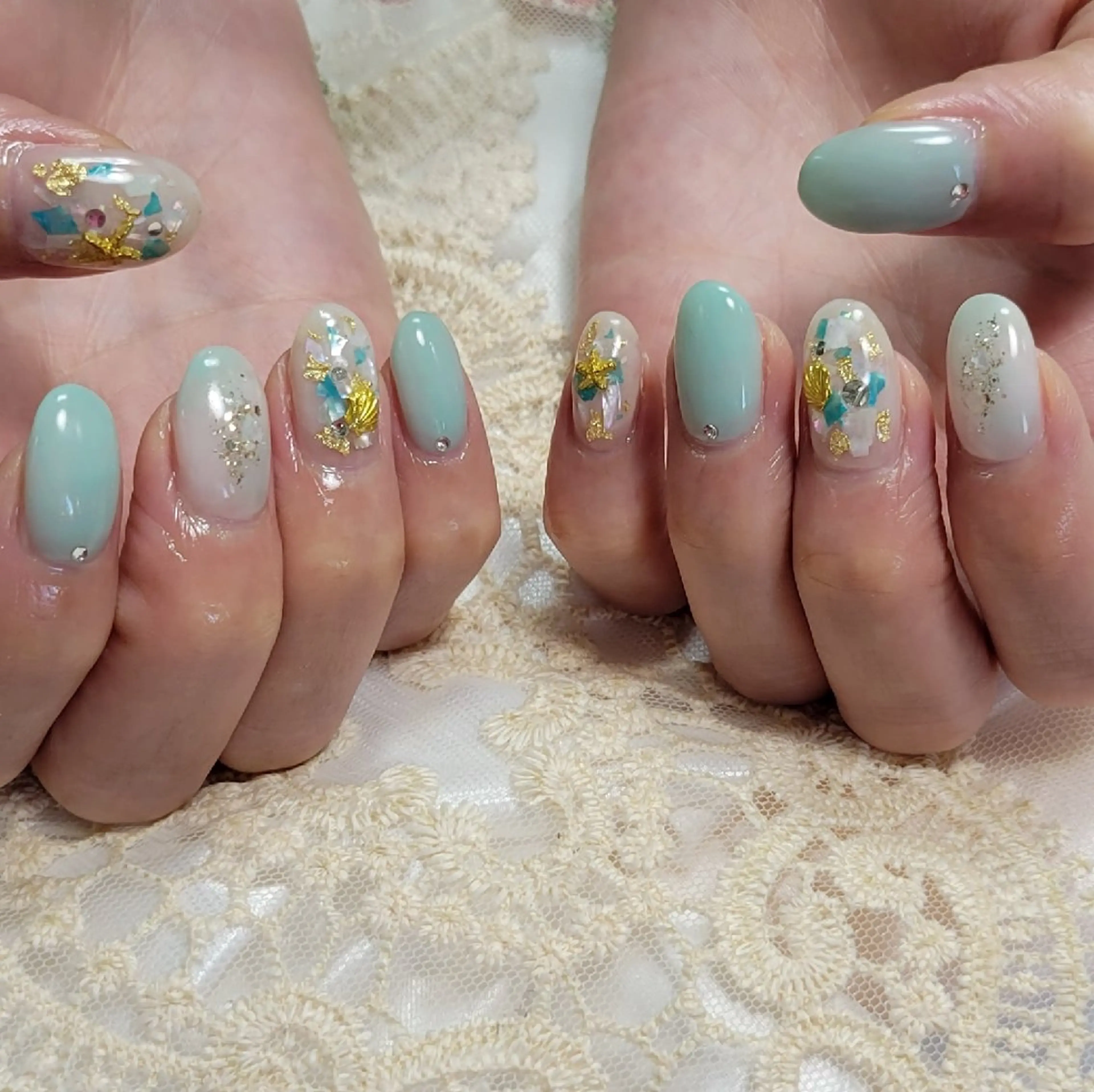 ネイル ハンドネイル ネイルサロンほっこり kanaのネイルデザイン