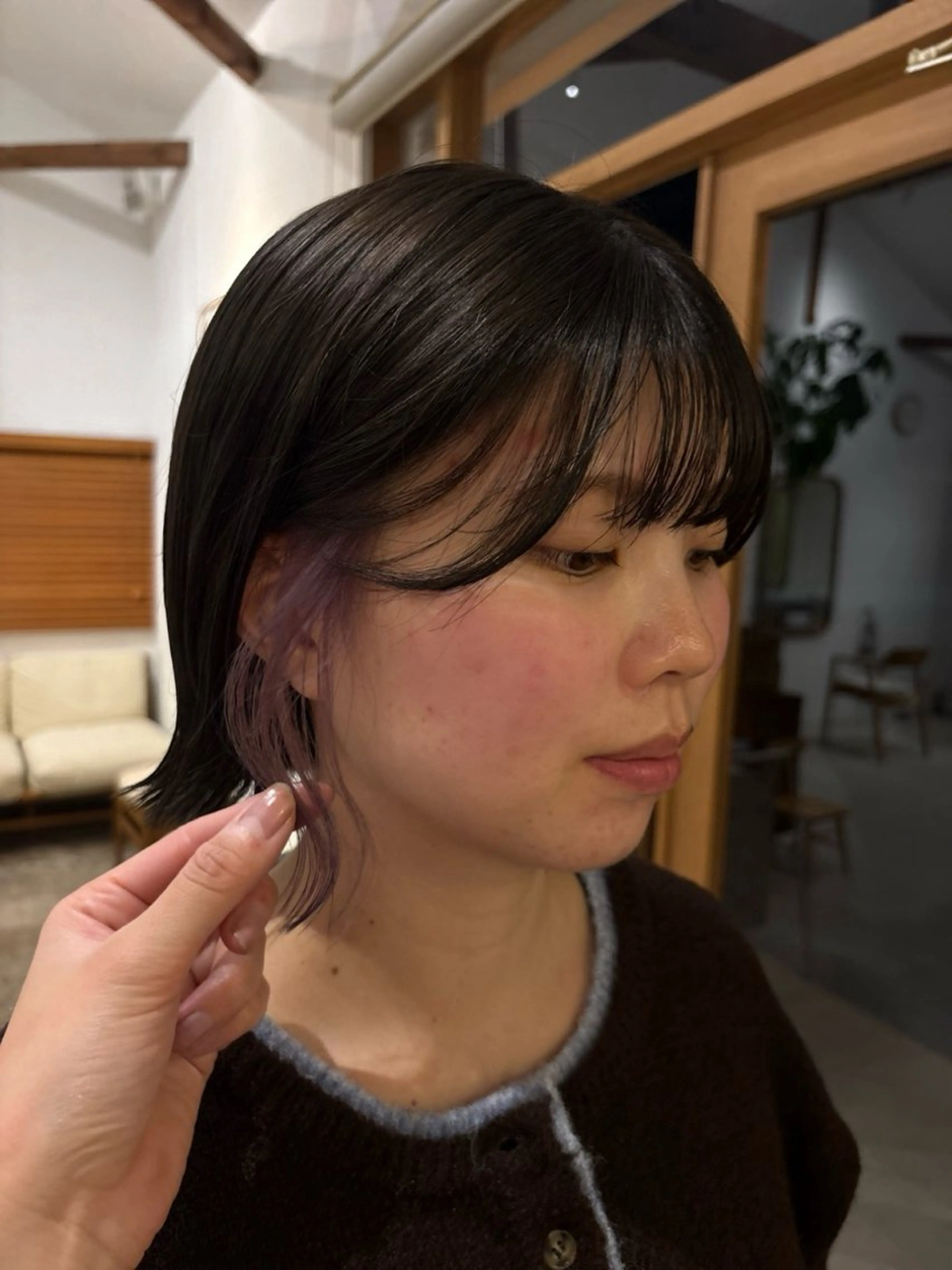 カラー インナーカラー mikke所属・shiozaki izumiのヘアスタイル